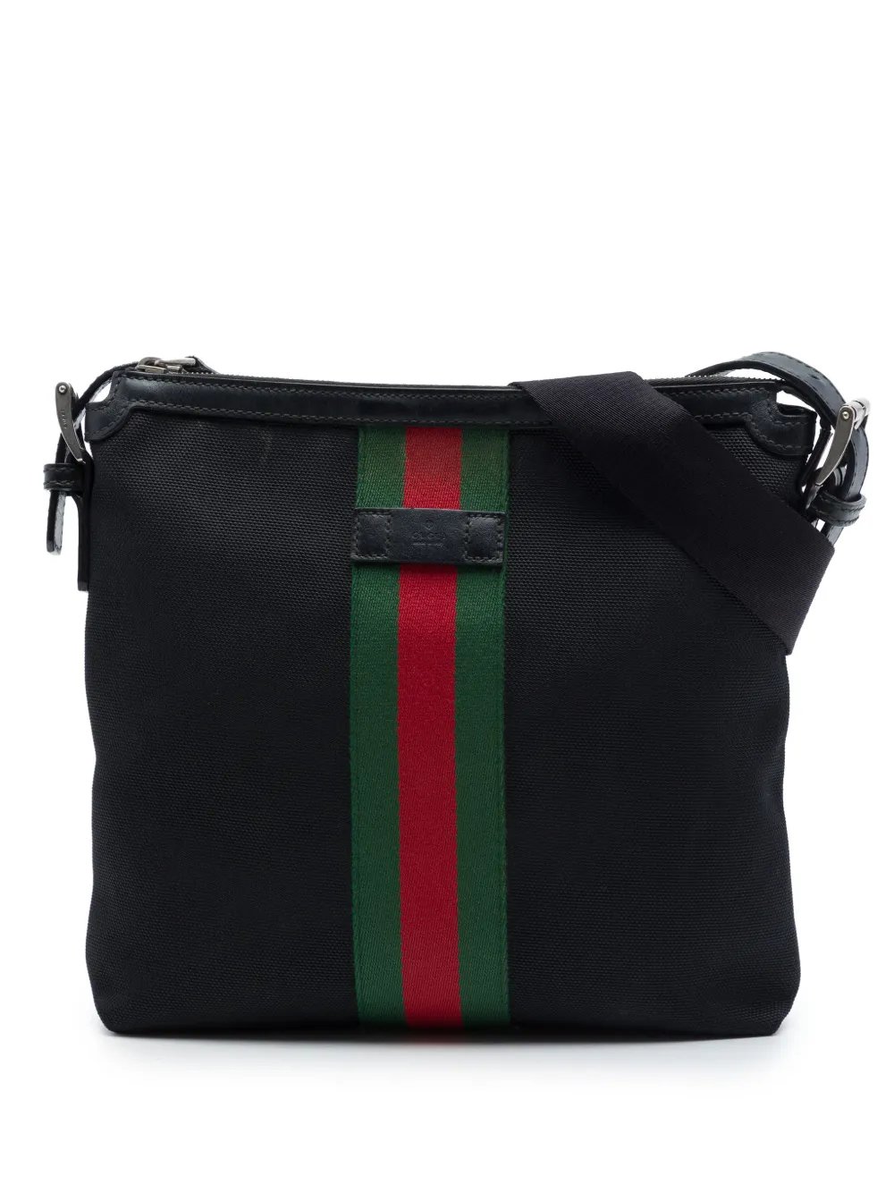 2016-2026 GG Techno Canvas Web Messenger Bag crossbody bag