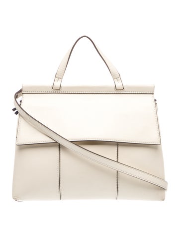 Leather Top Handle Bag