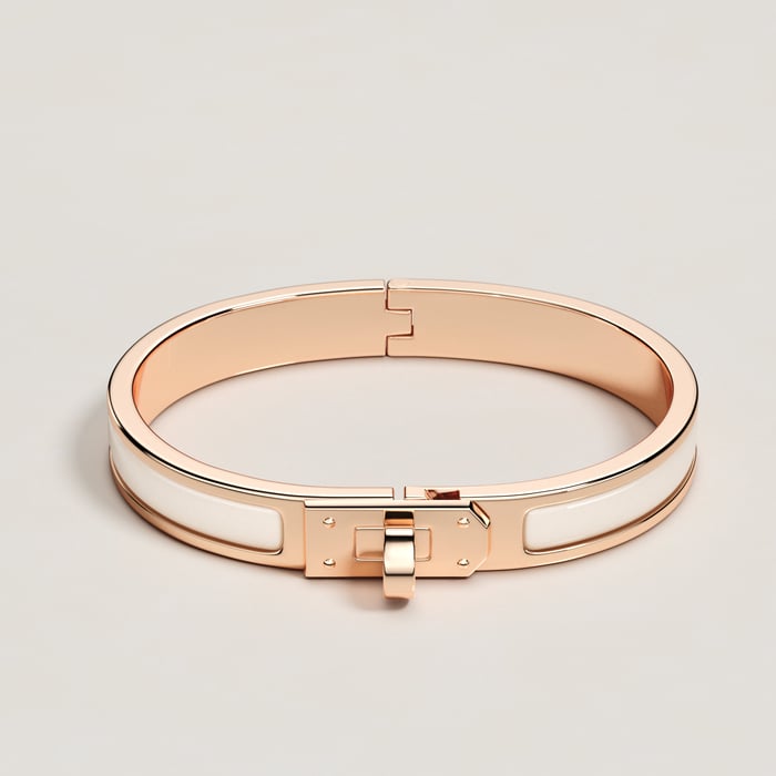 Crème Mini Clic Kelly Bracelet