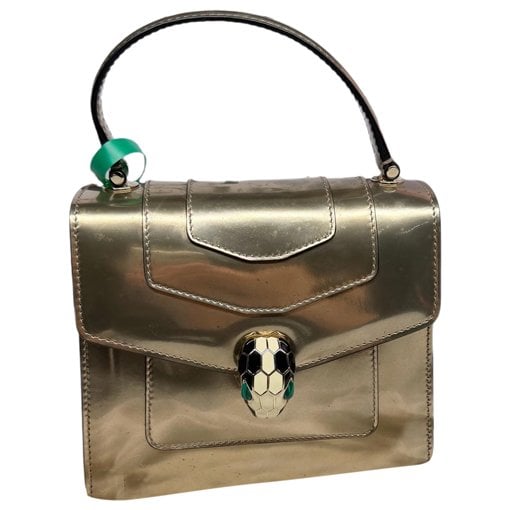 Serpenti leather handbag