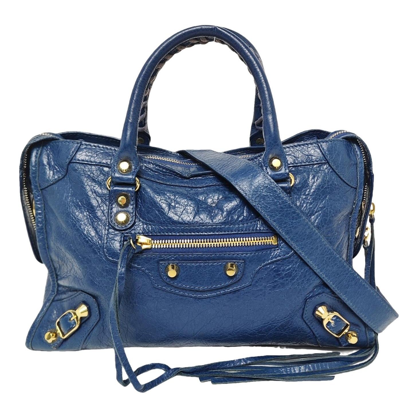 Leather handbag