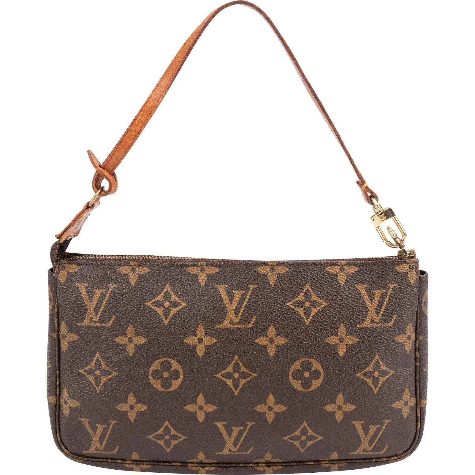 Pochette Accessoire leather handbag