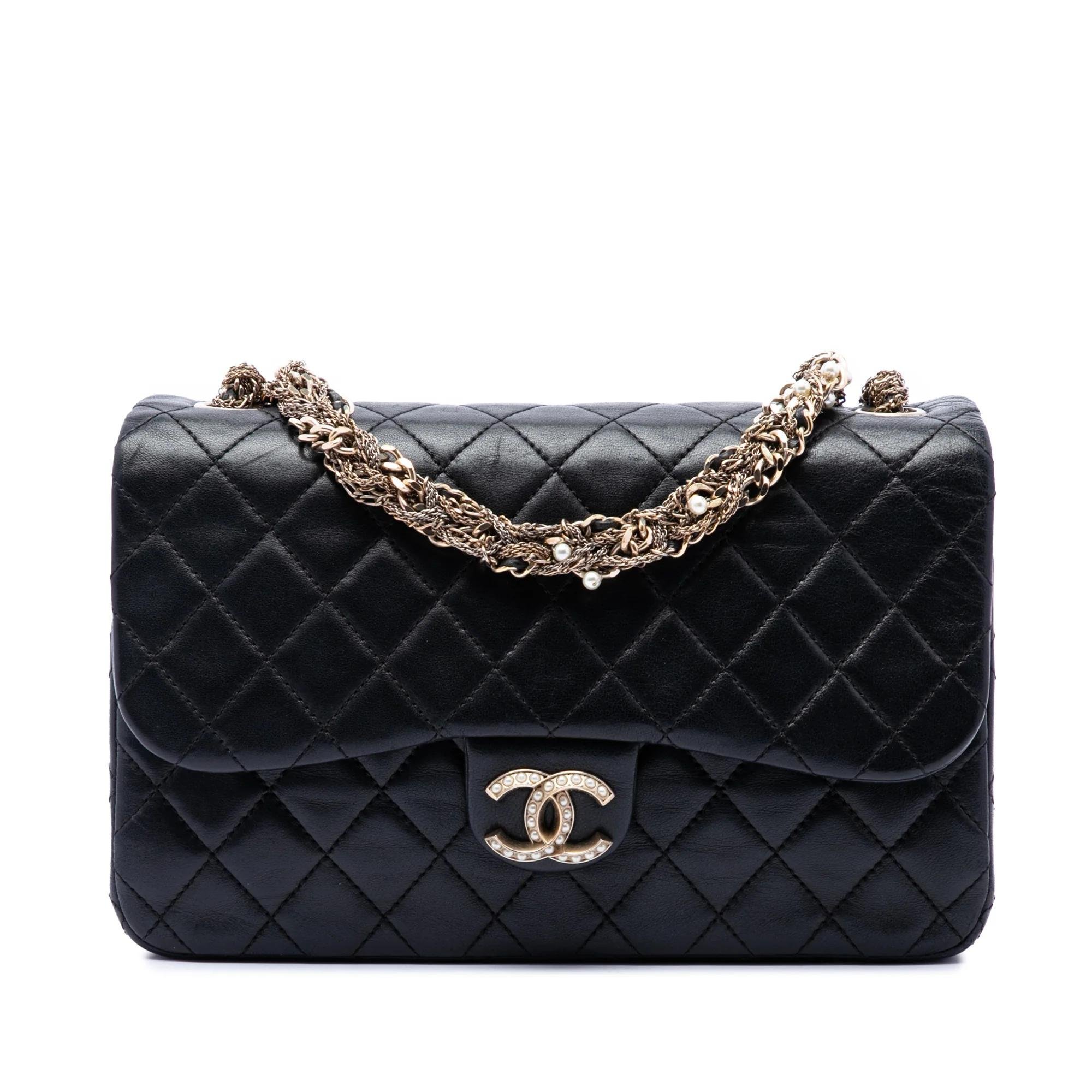 Pearl Bag pony-style calfskin handbag