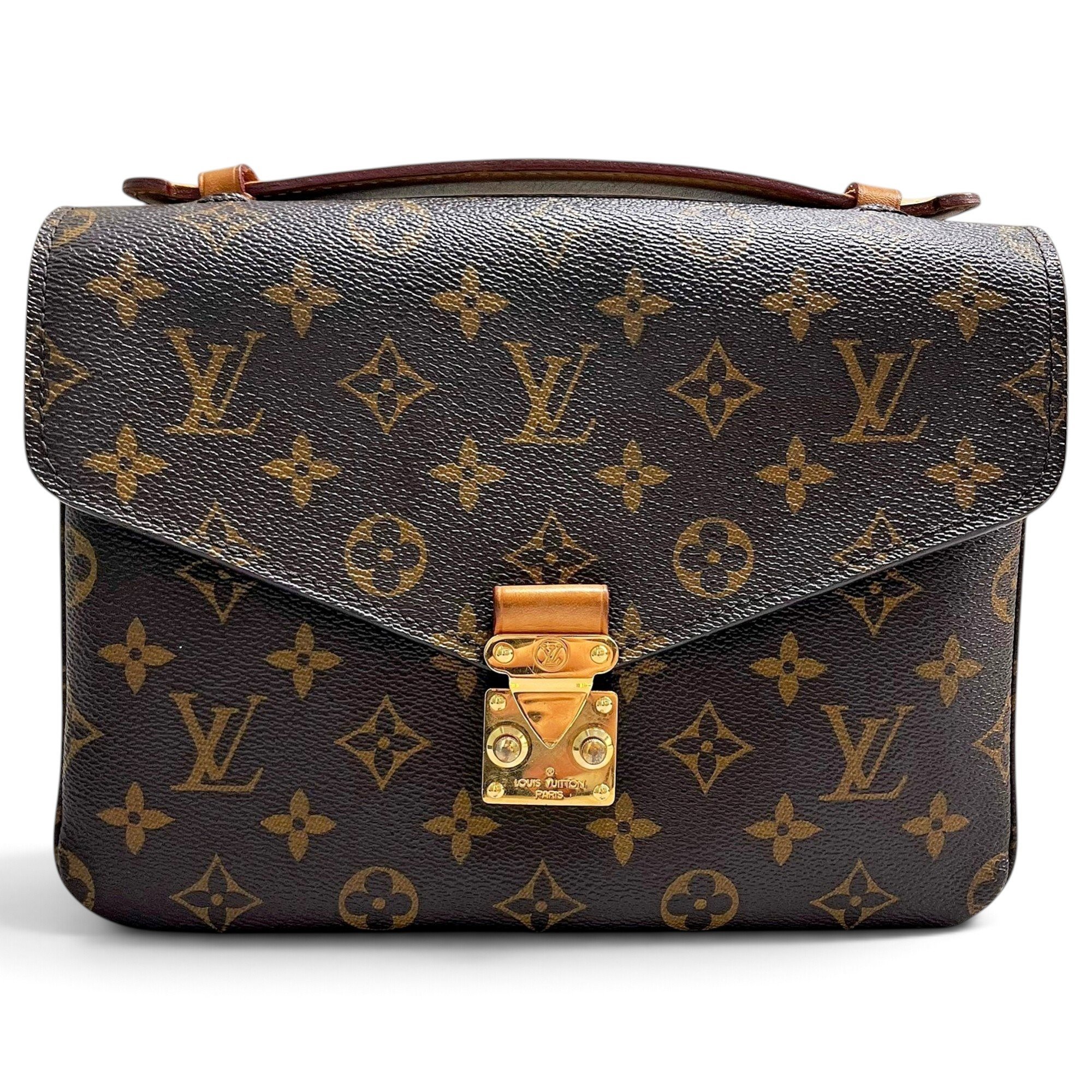 Metis leather handbag