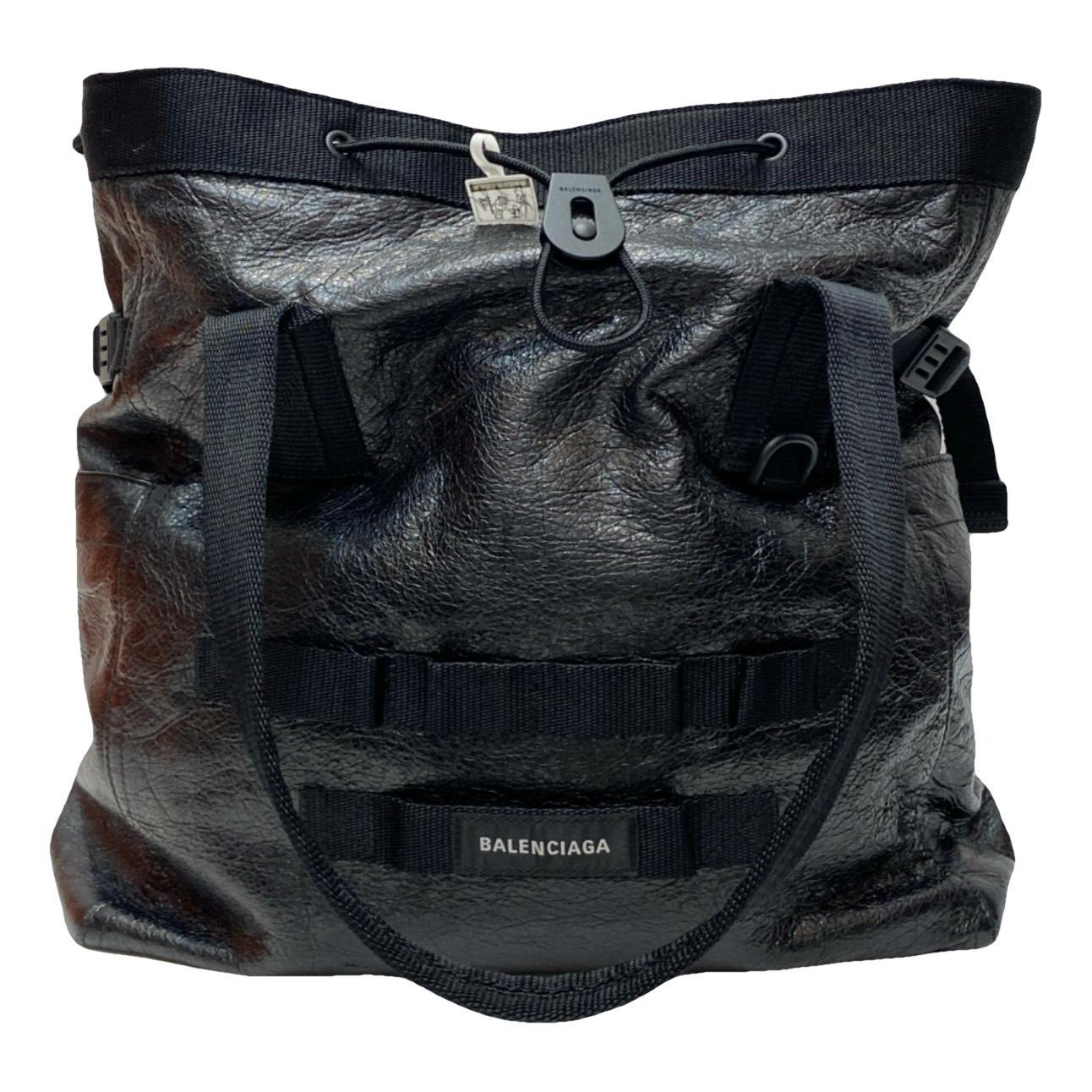 Leather tote