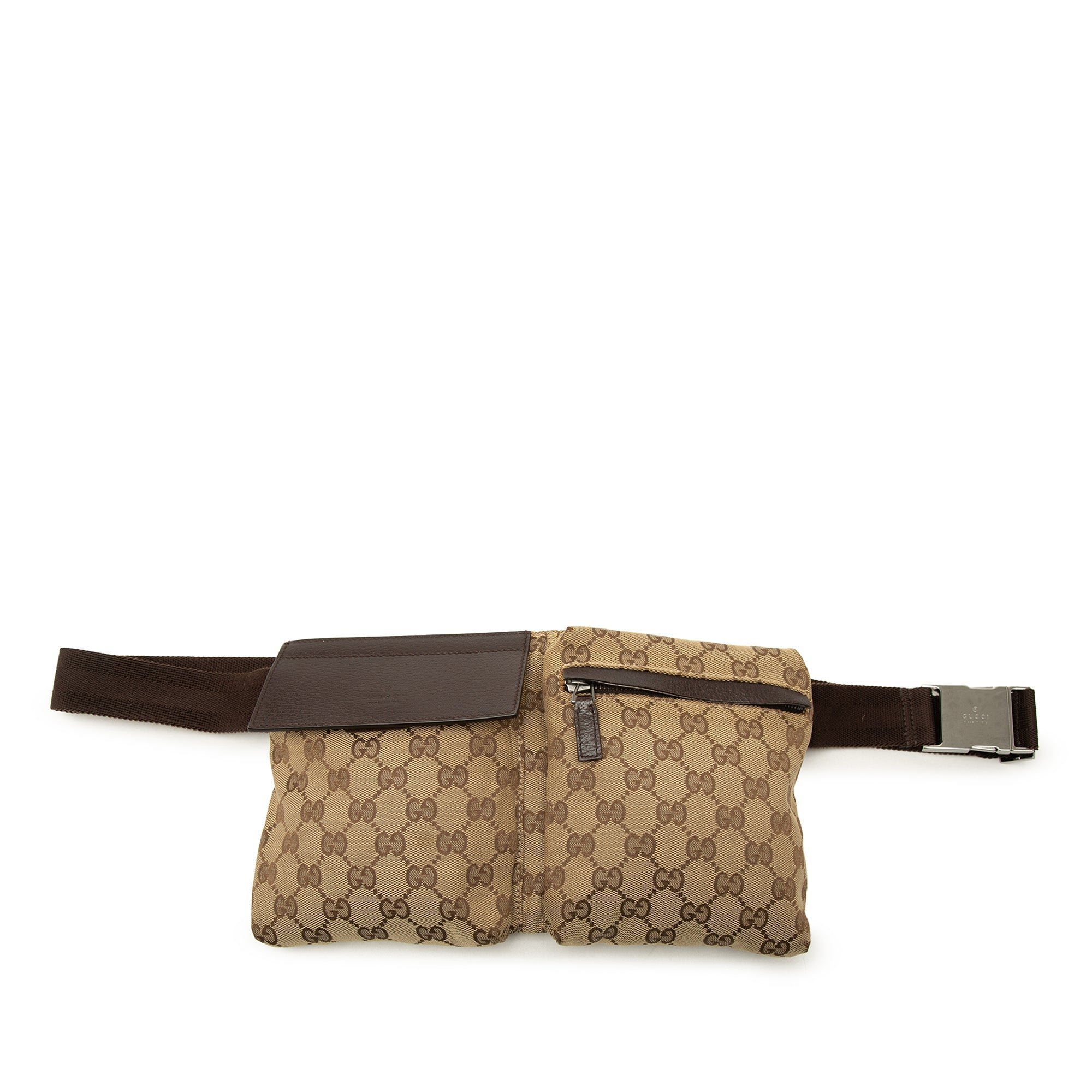 Gucci B leather bag