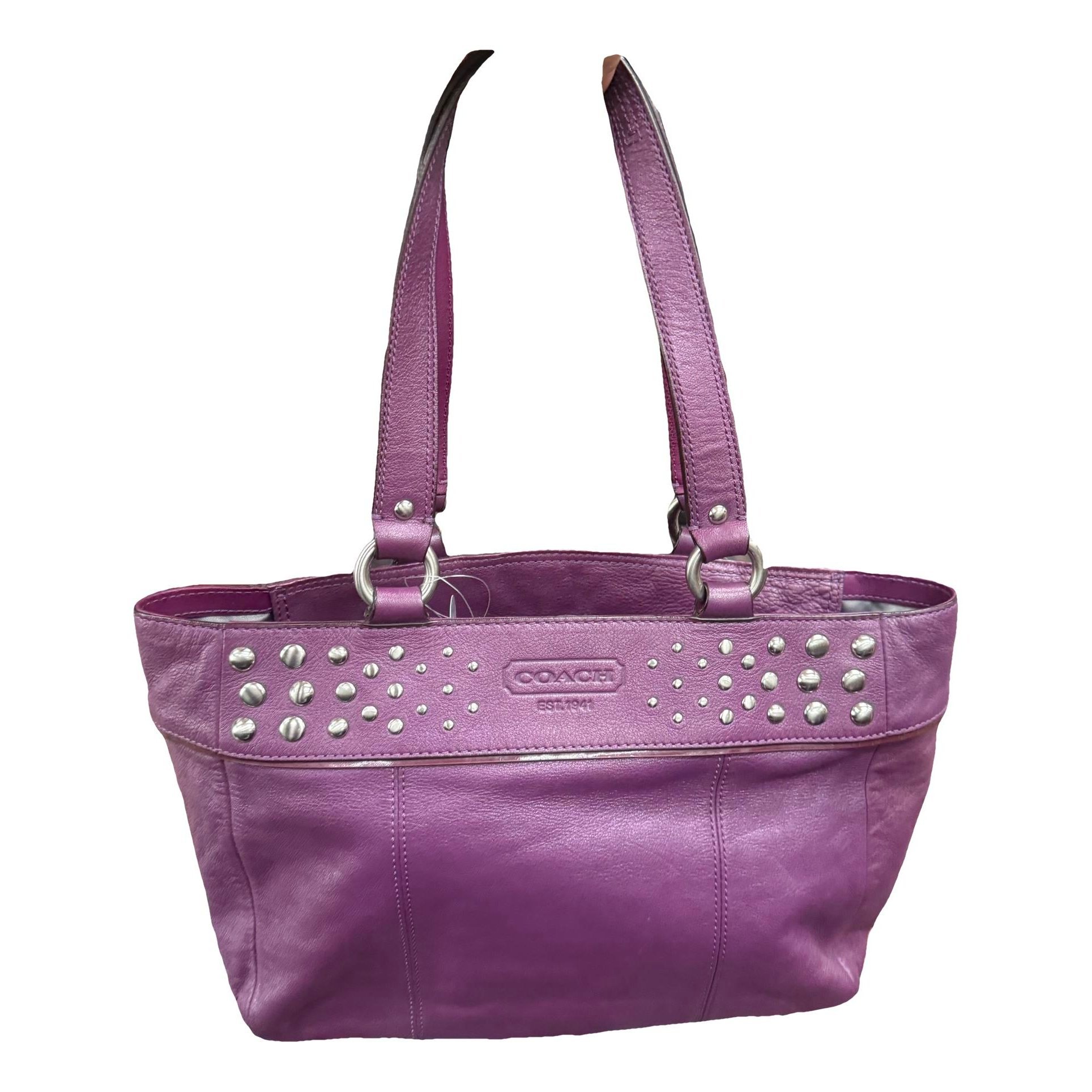 Leather handbag