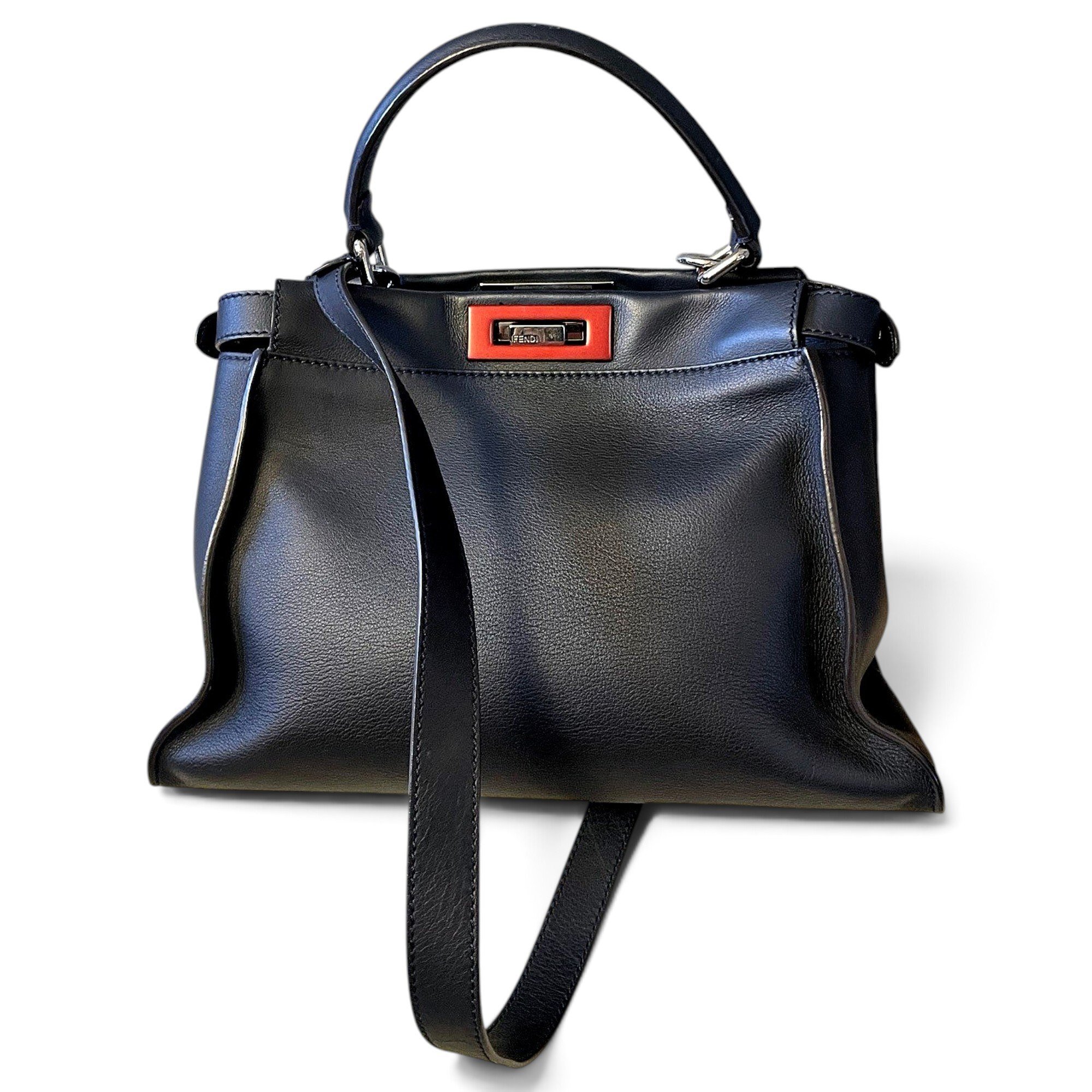Peekaboo Essentially leather handbag