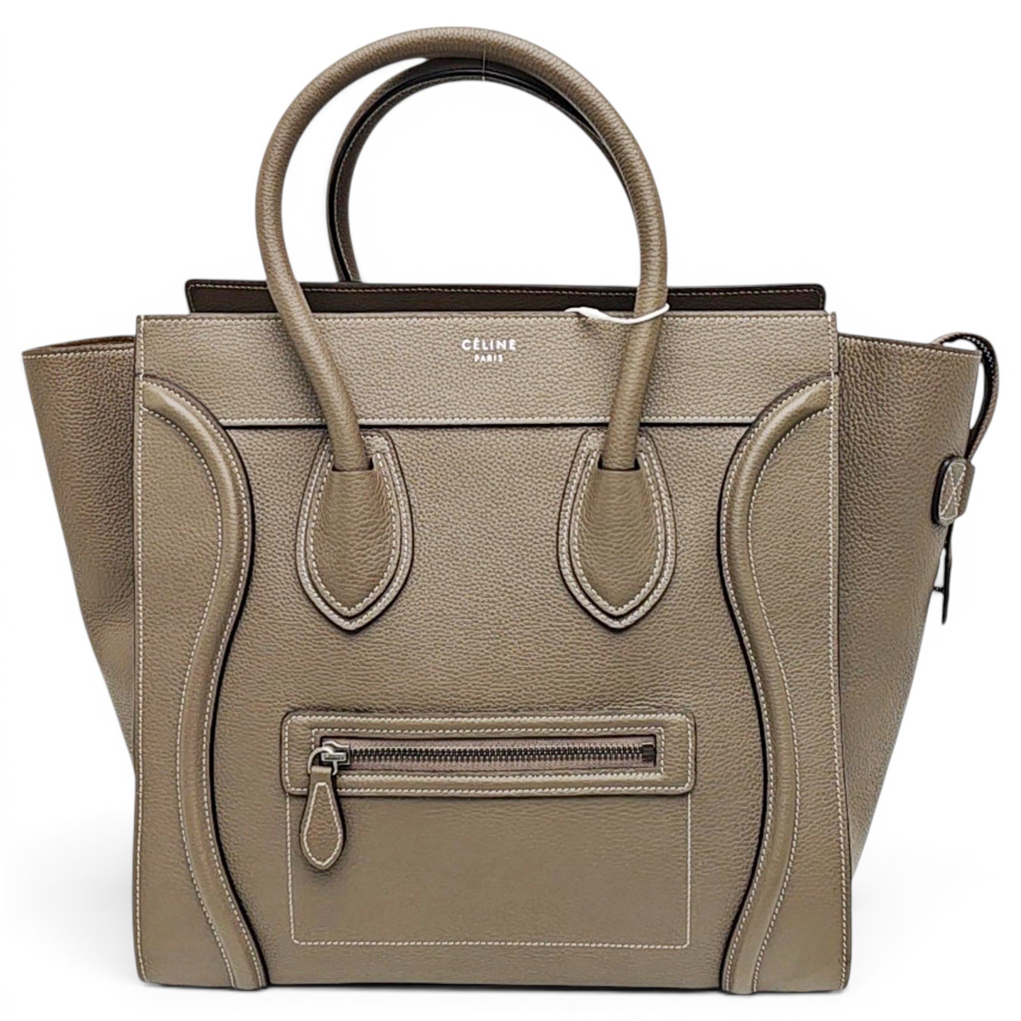 Luggage leather handbag