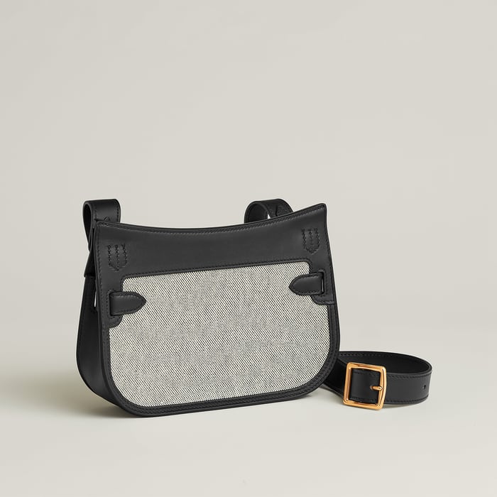 Jypsiere Mini Toile & Cuir Bag