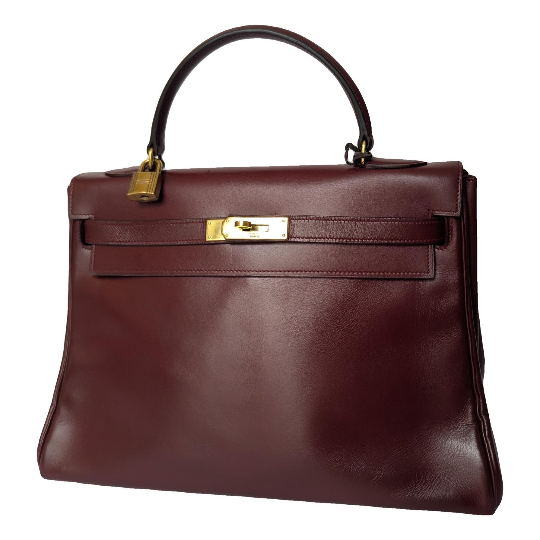 Kelly 32 leather handbag
