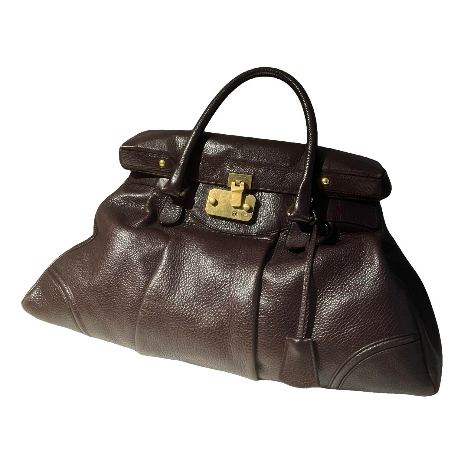 Leather handbag