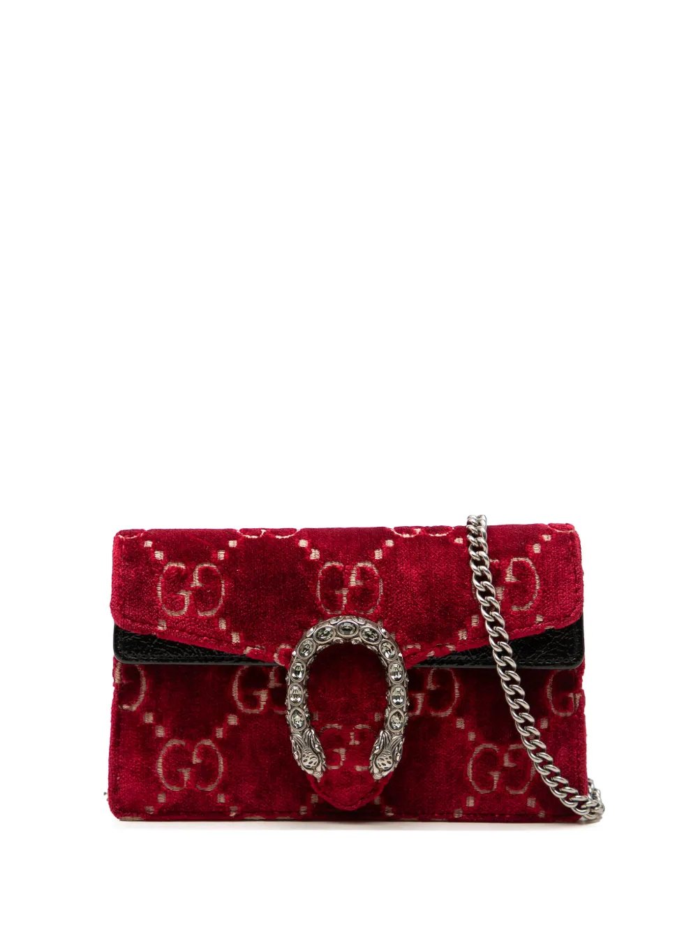 2016-2026 Mini GG Velvet Dionysus crossbody bag