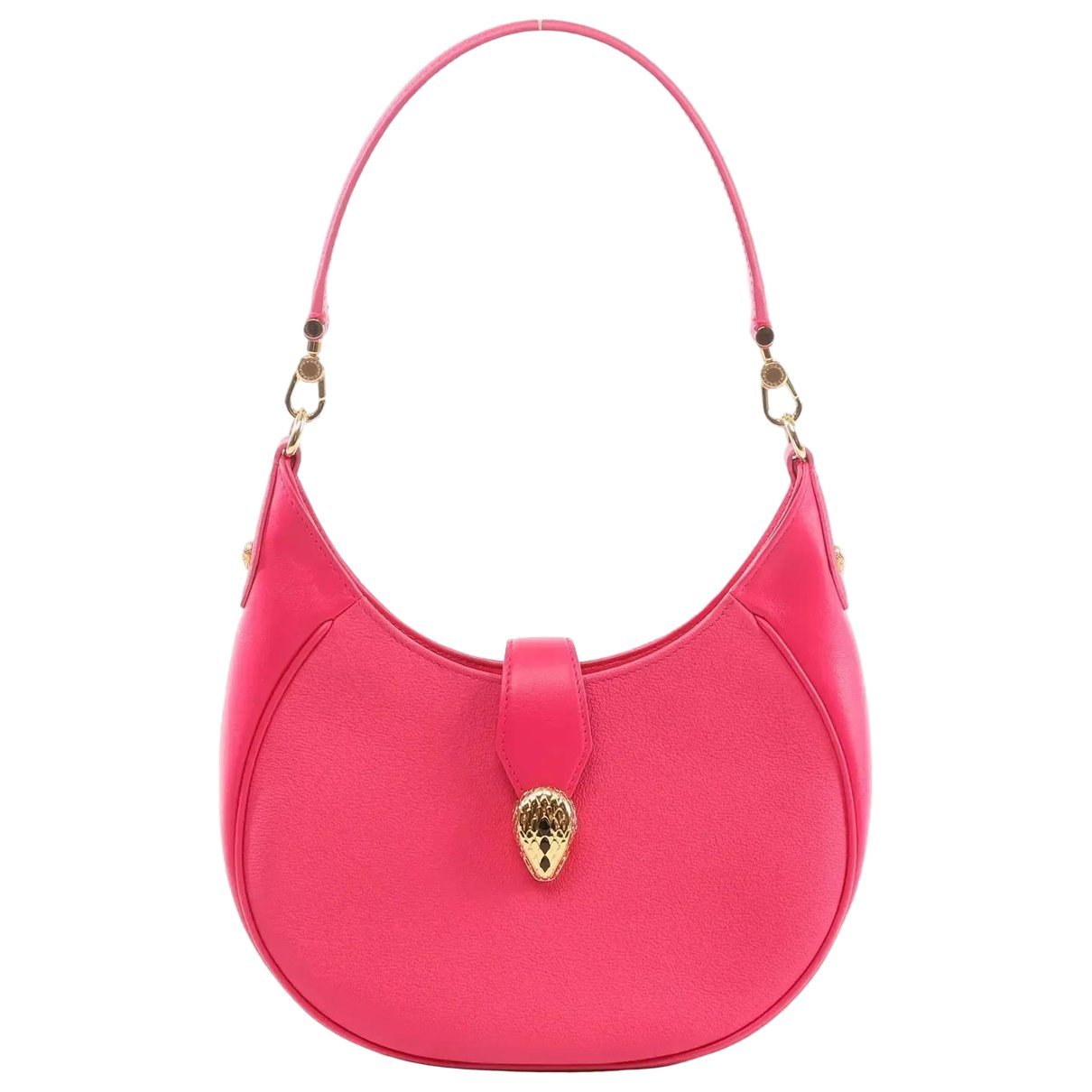 Serpenti leather handbag