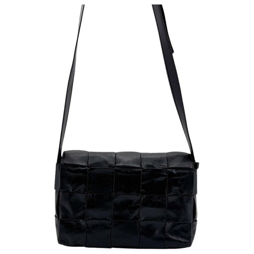 Brick Cassette leather handbag
