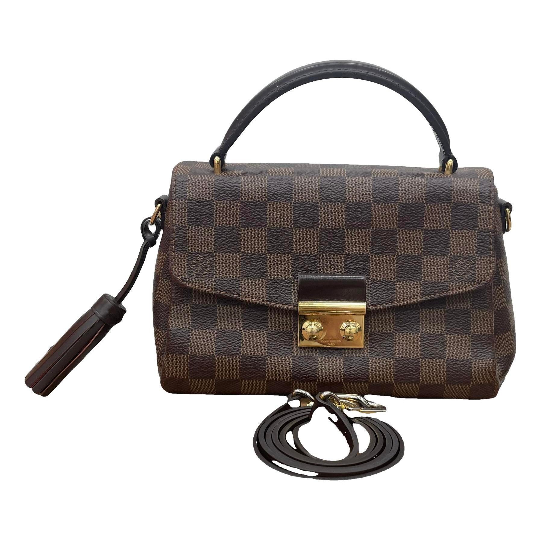 Croisette leather handbag
