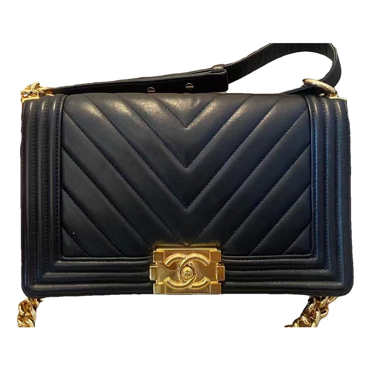 Boy leather crossbody bag