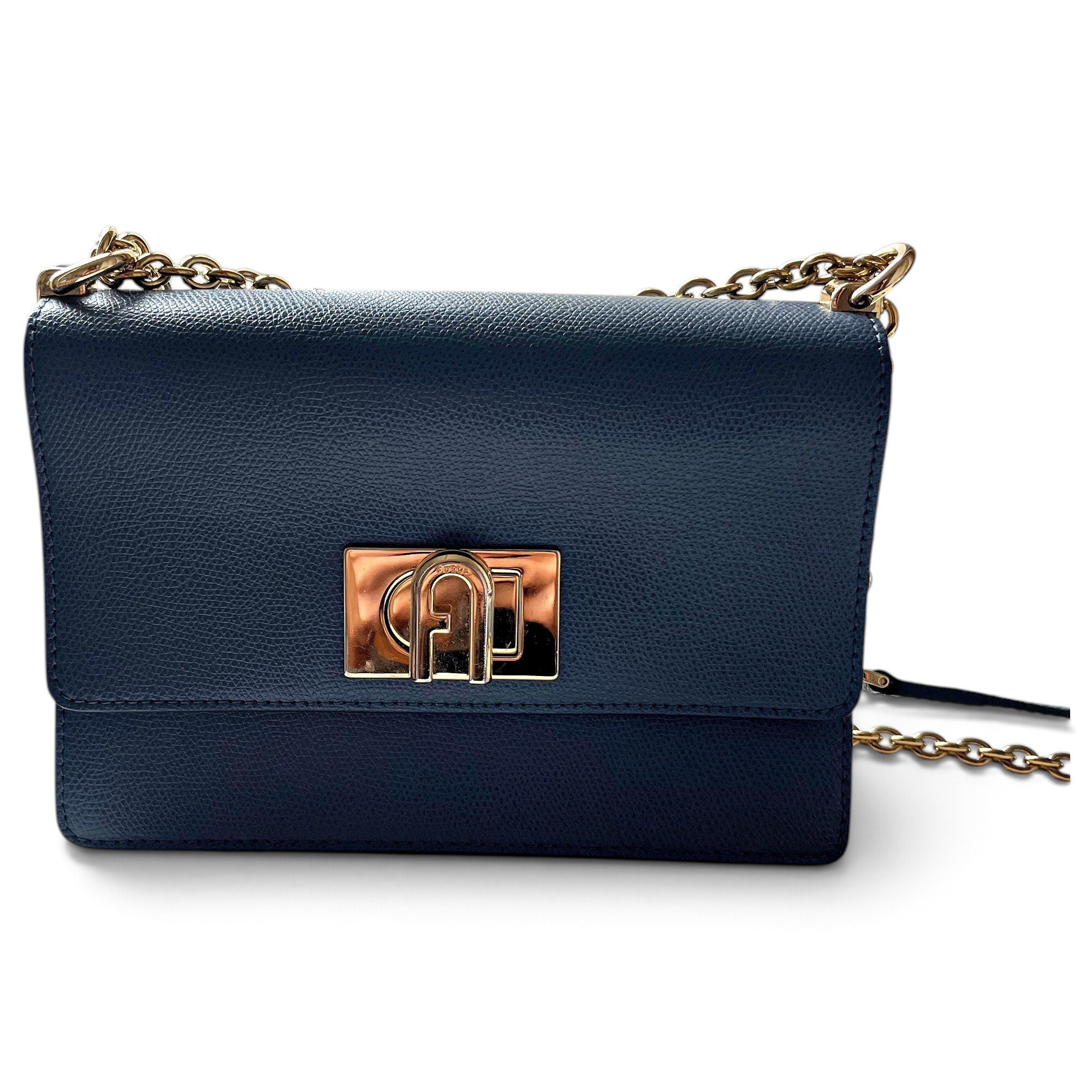 Leather crossbody bag