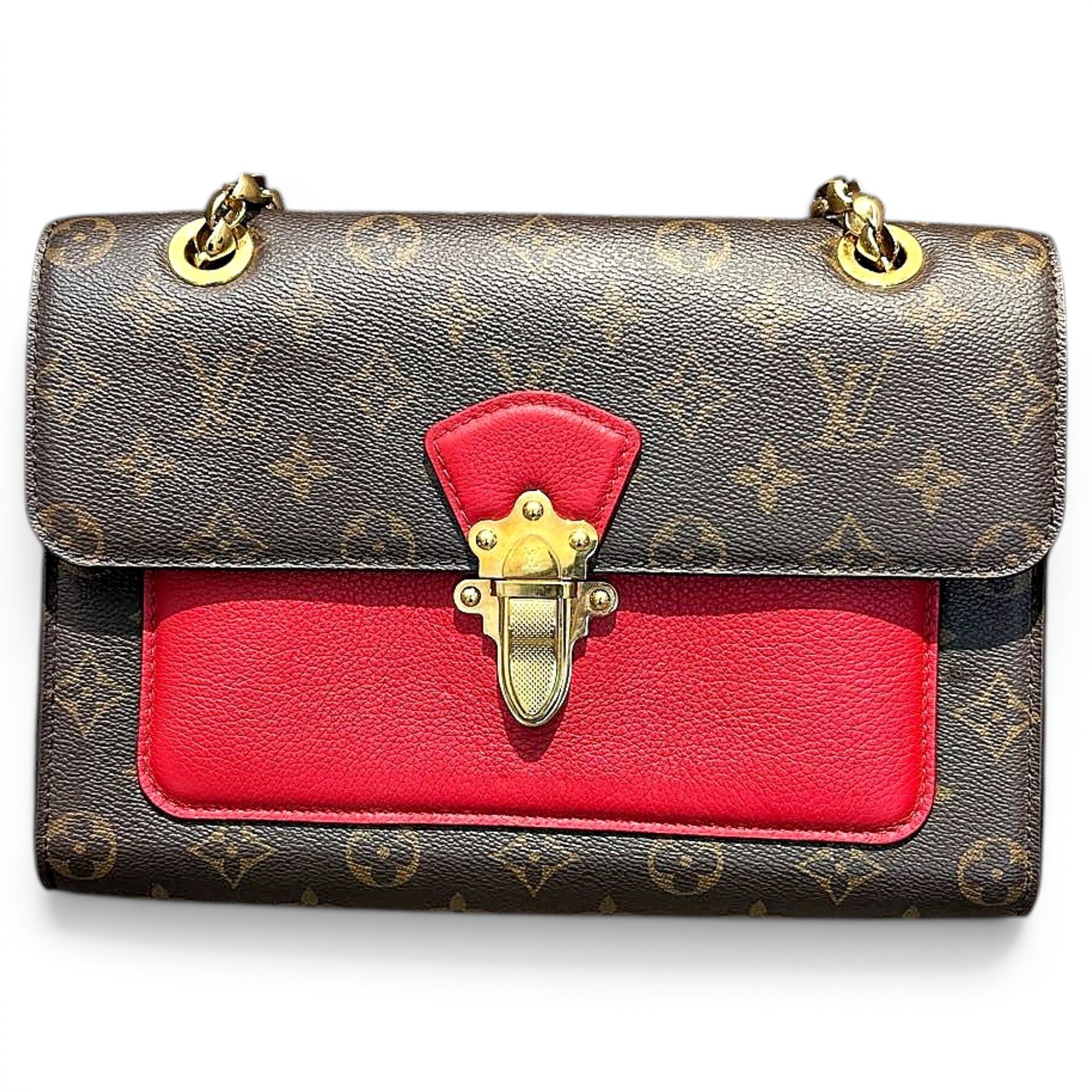 Victoire leather handbag
