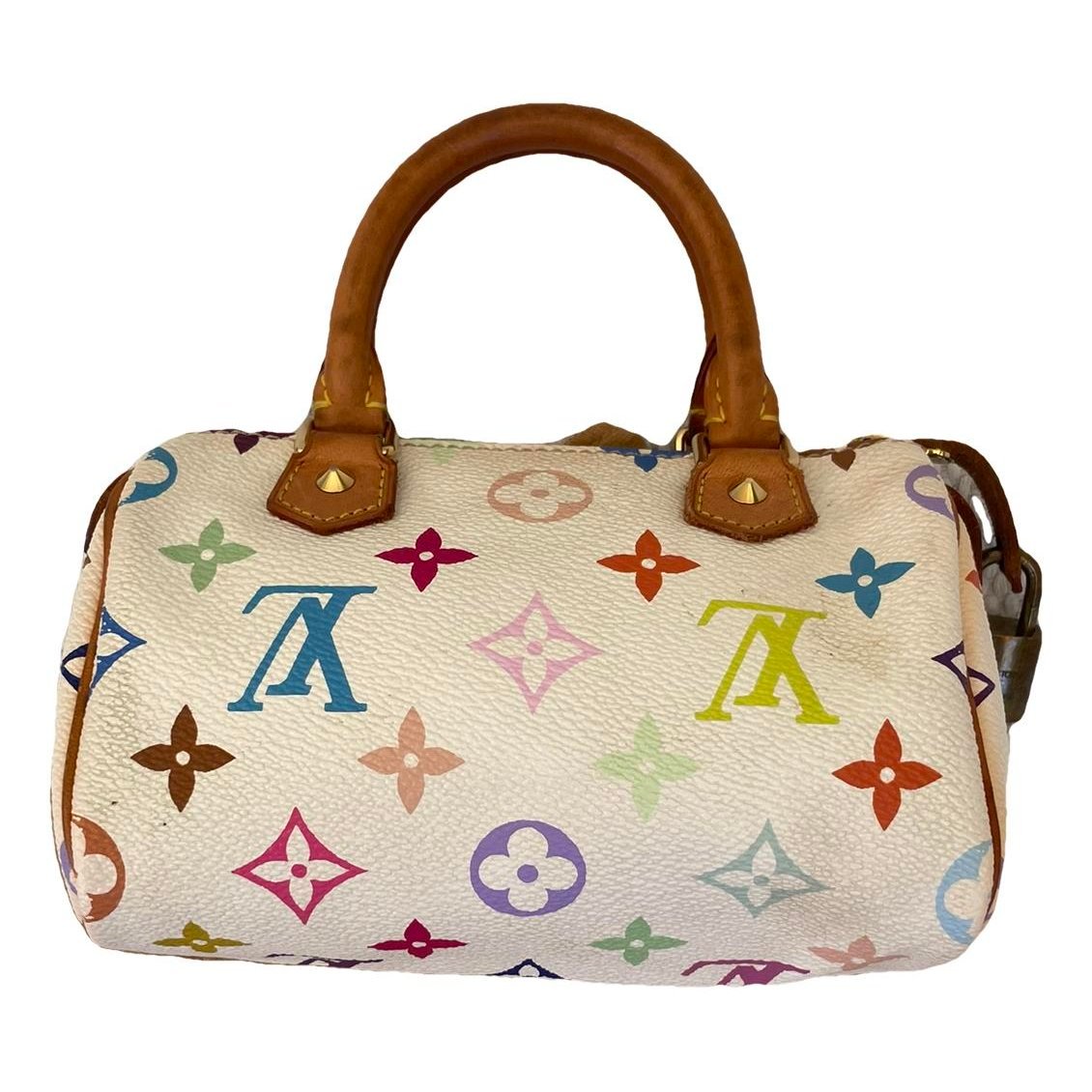 Nano Speedy / Mini HL leather handbag