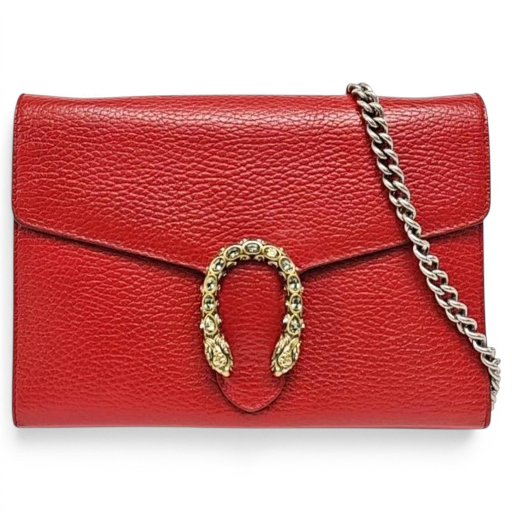 Dionysus Chain Wallet leather handbag