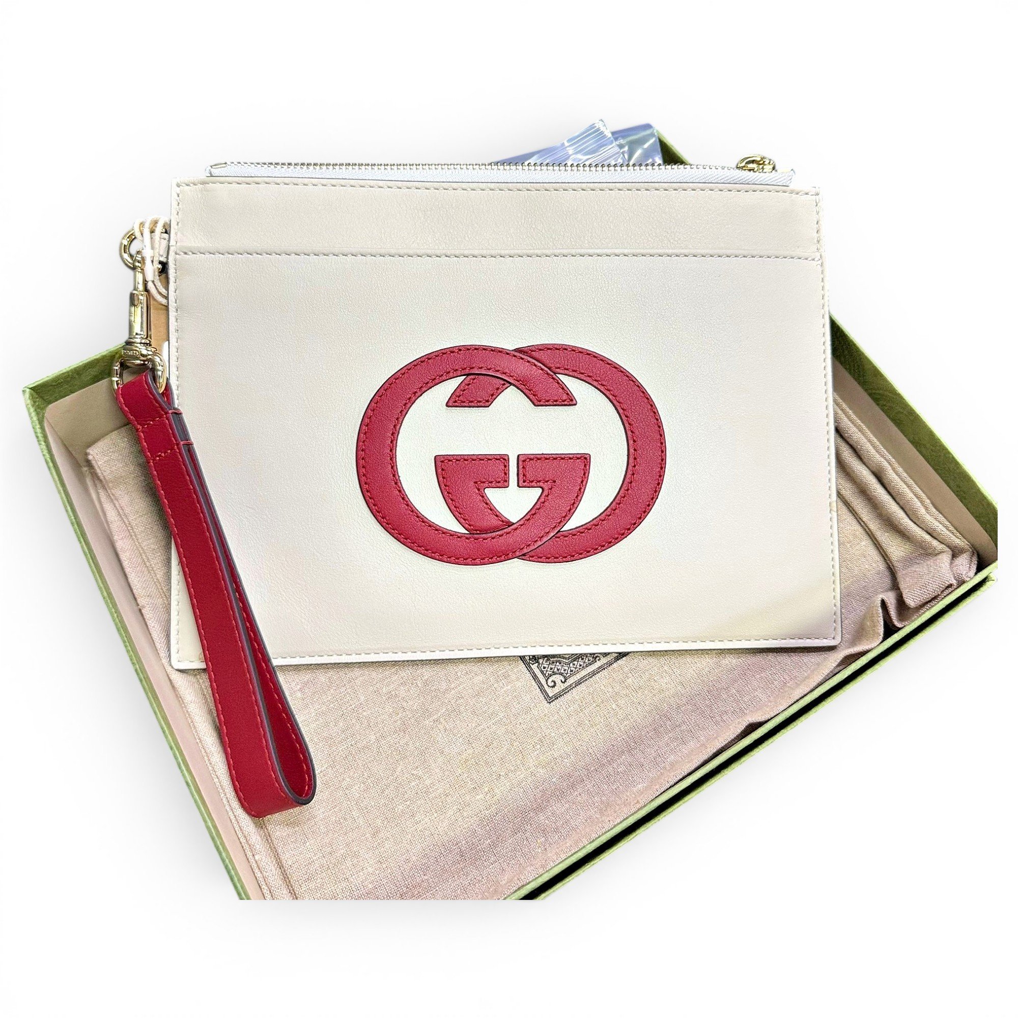 Guccy clutch leather clutch bag
