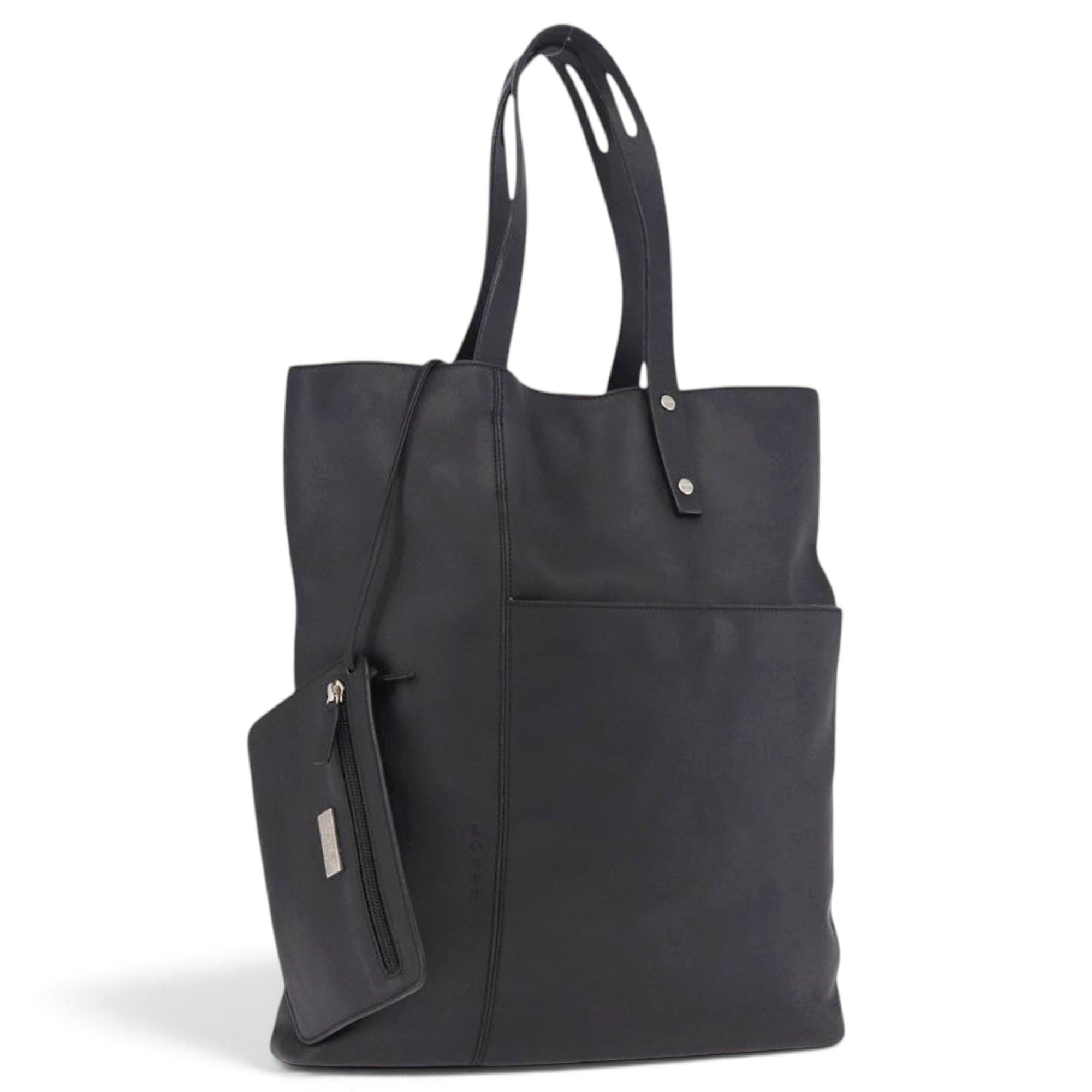 Leather tote