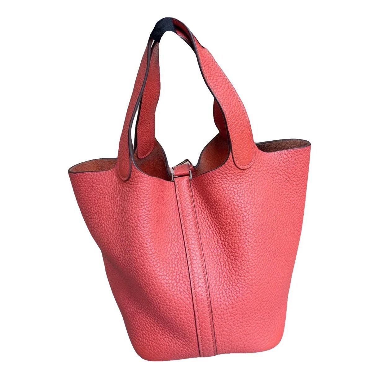 Picotin leather handbag
