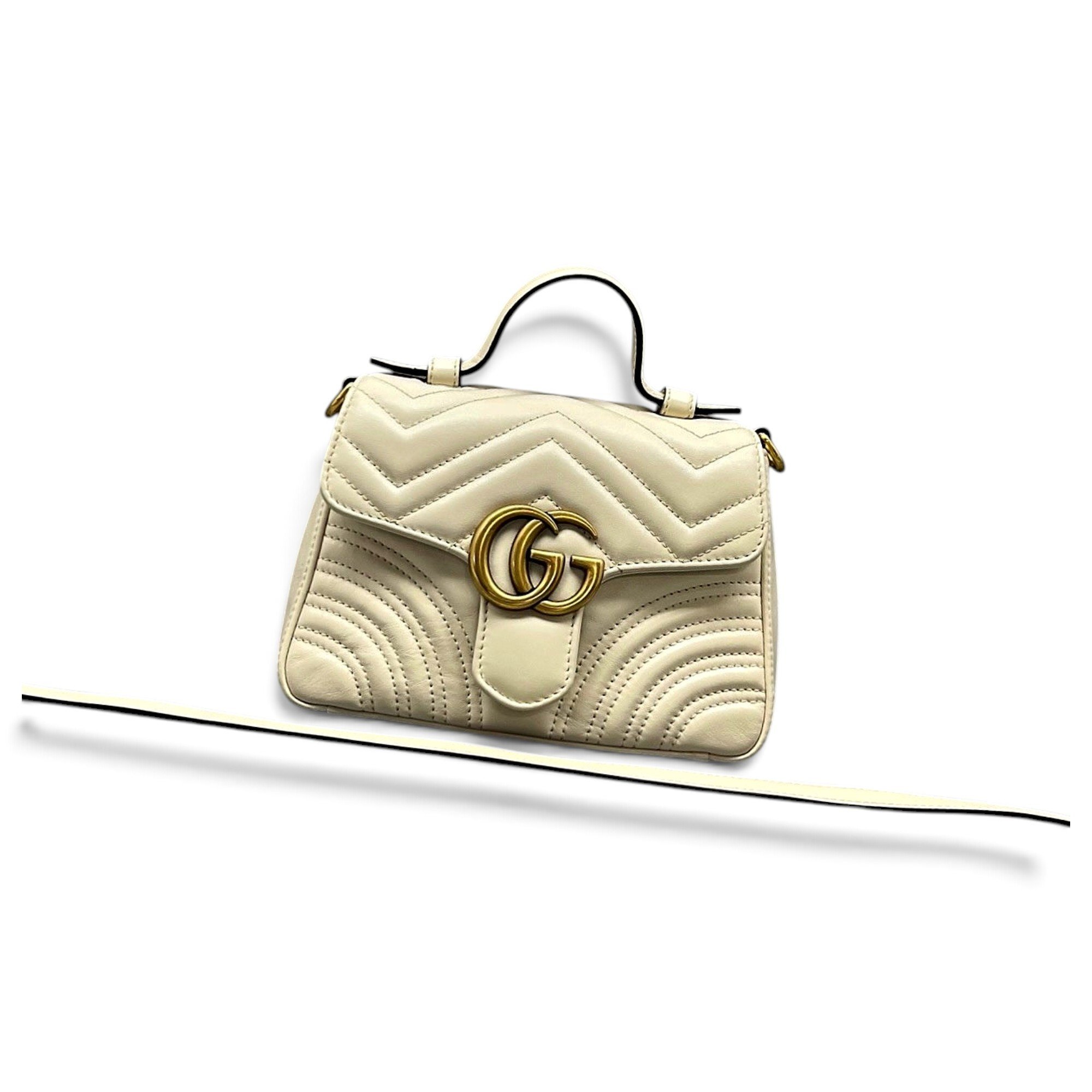 GG Marmont Flap leather handbag