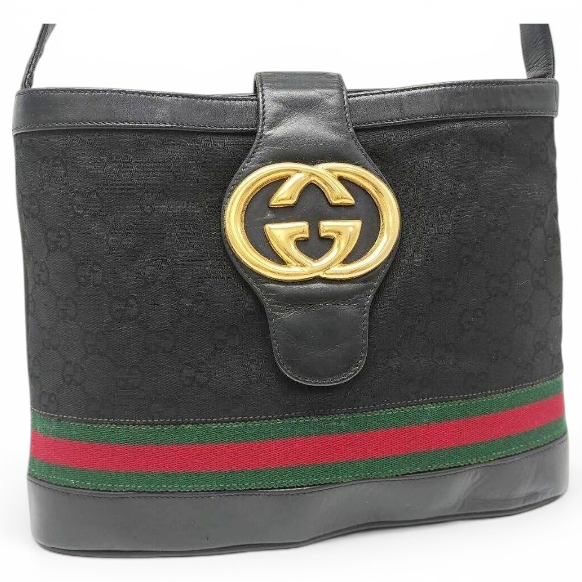 Ophidia cloth crossbody bag