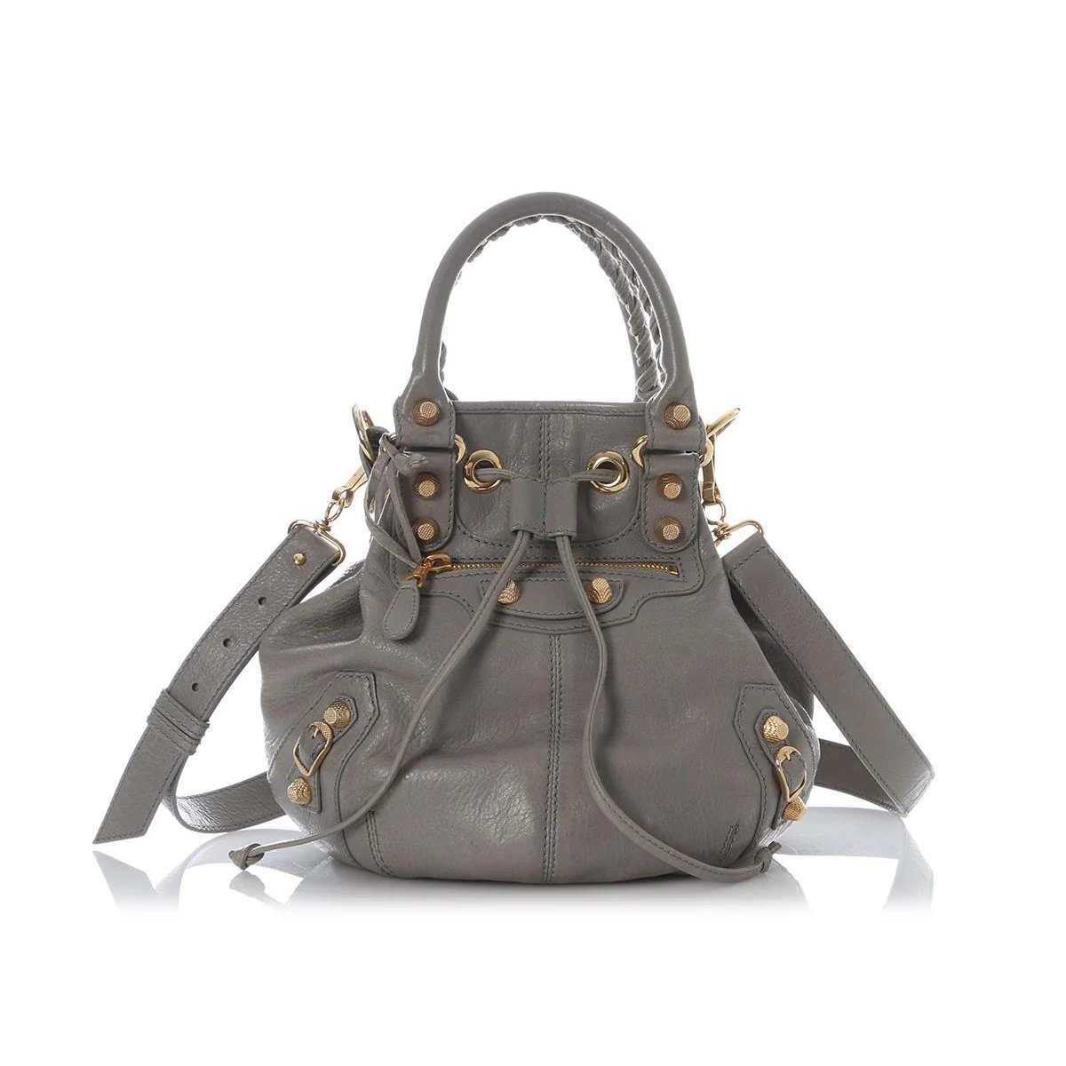 Leather tote