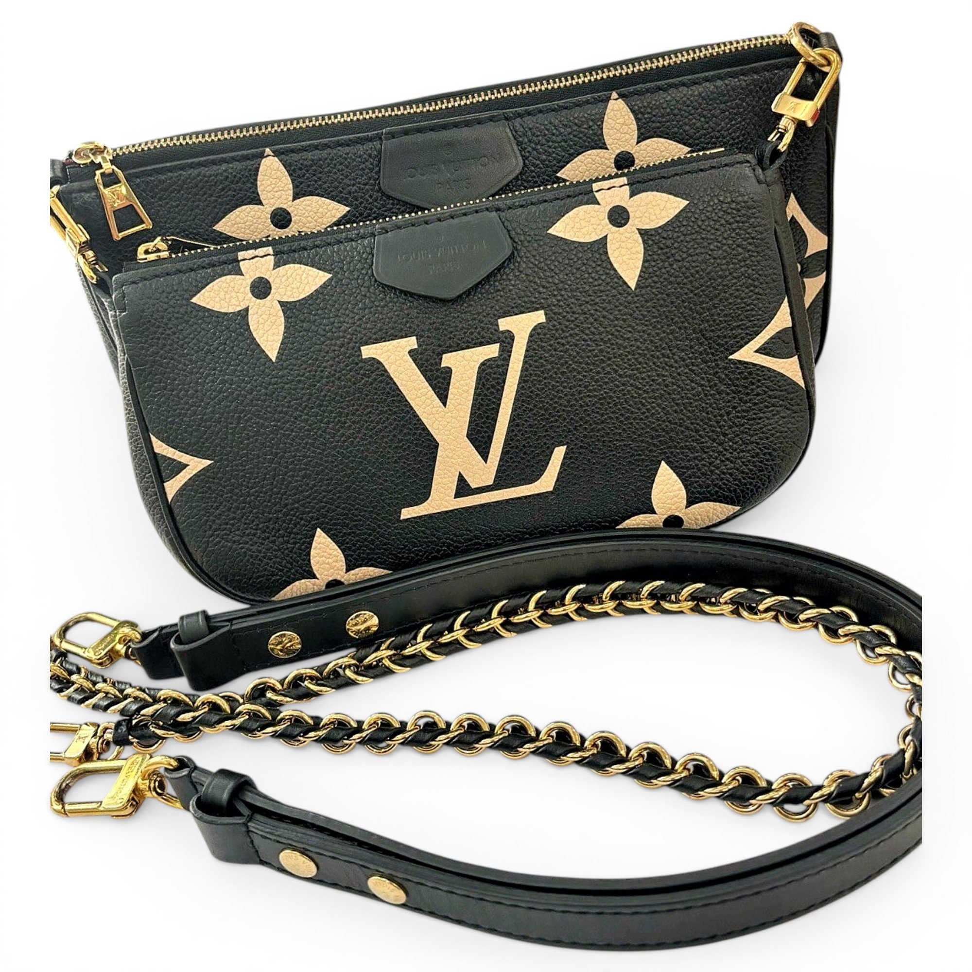 Multi Pochette Accessoires leather handbag