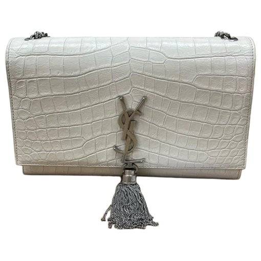 Pompom Kate leather crossbody bag