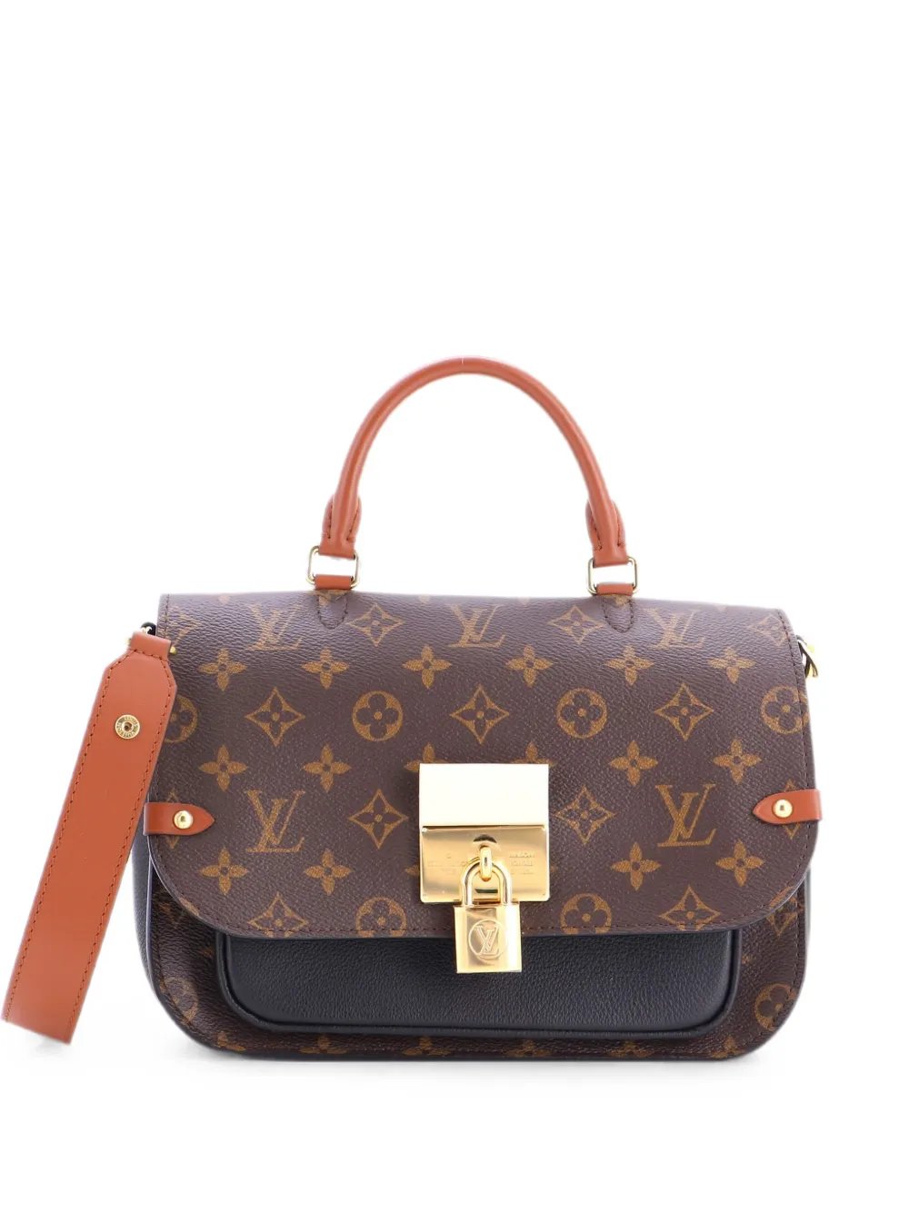 Vaugirard Handbag Monogram Canvas with Leather satchel