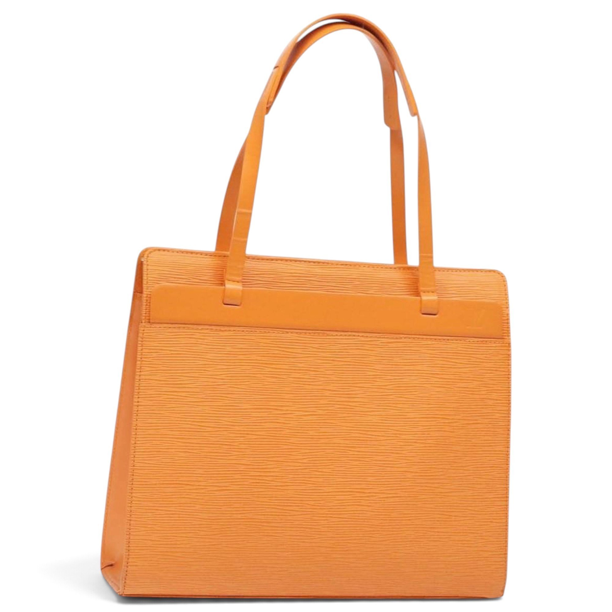 Croisette leather tote