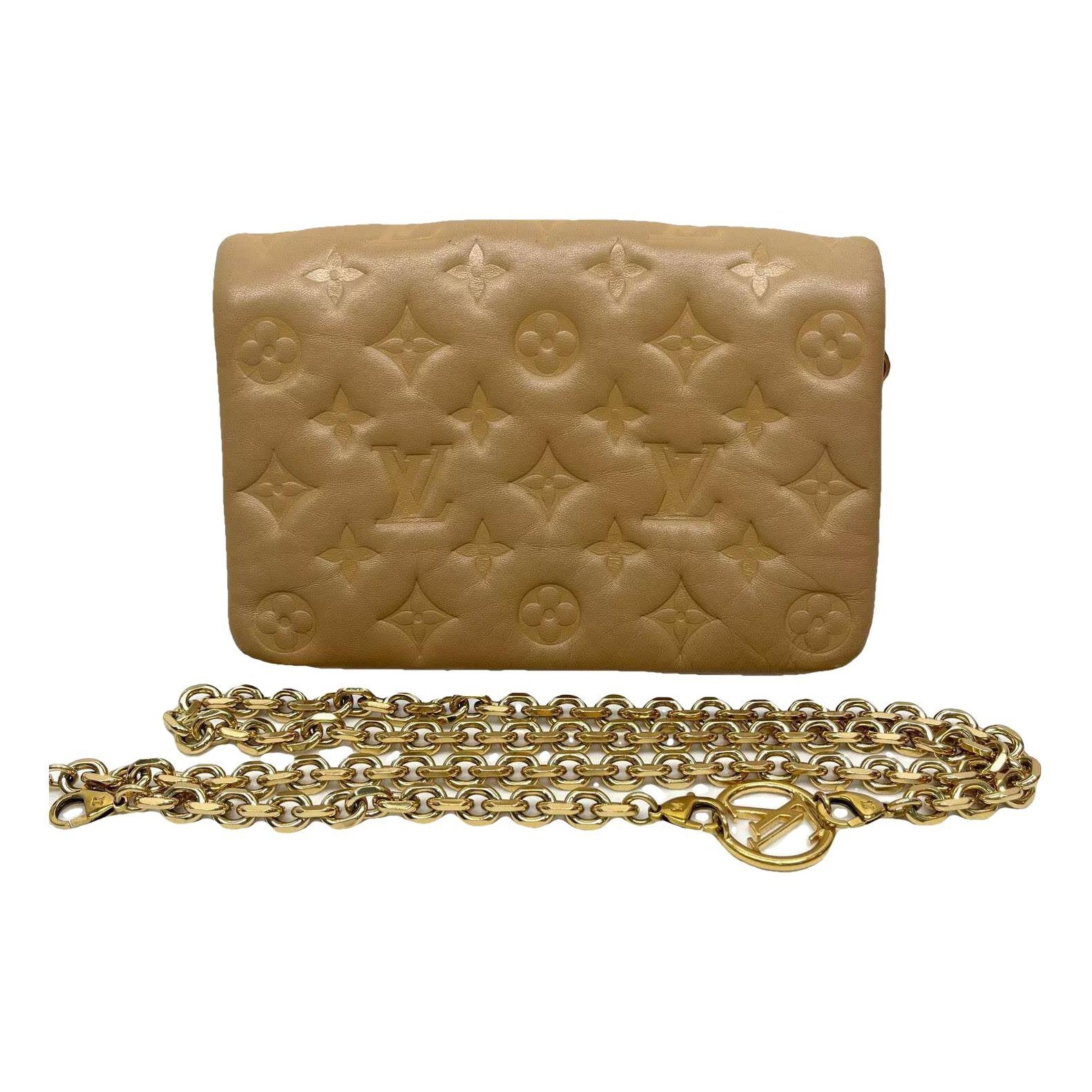 Coussin Flap leather handbag