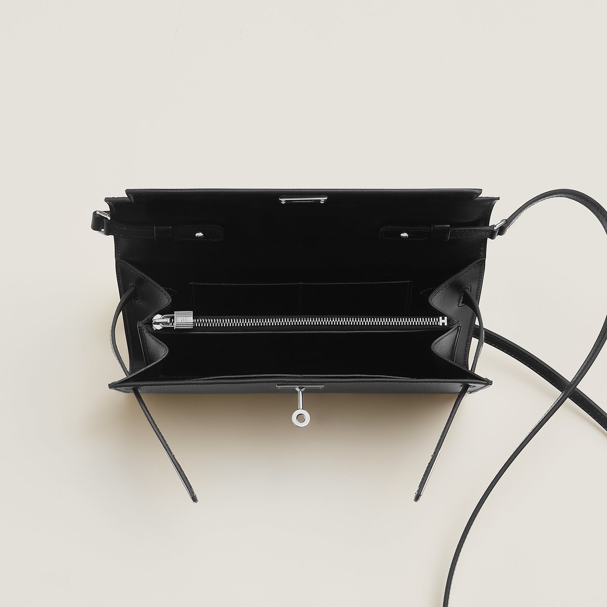 Noir Kelly Classique to Go Wallet