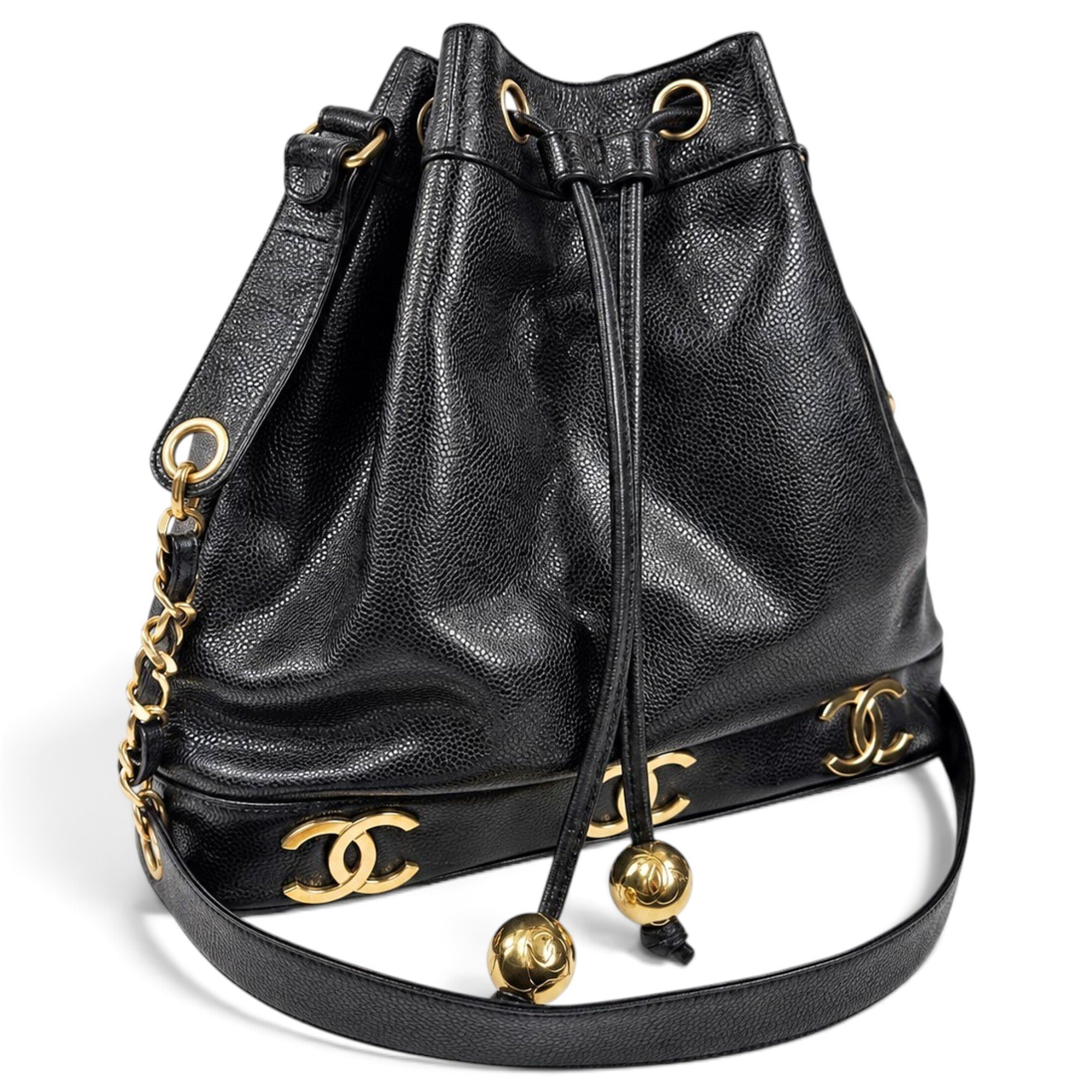 Leather handbag
