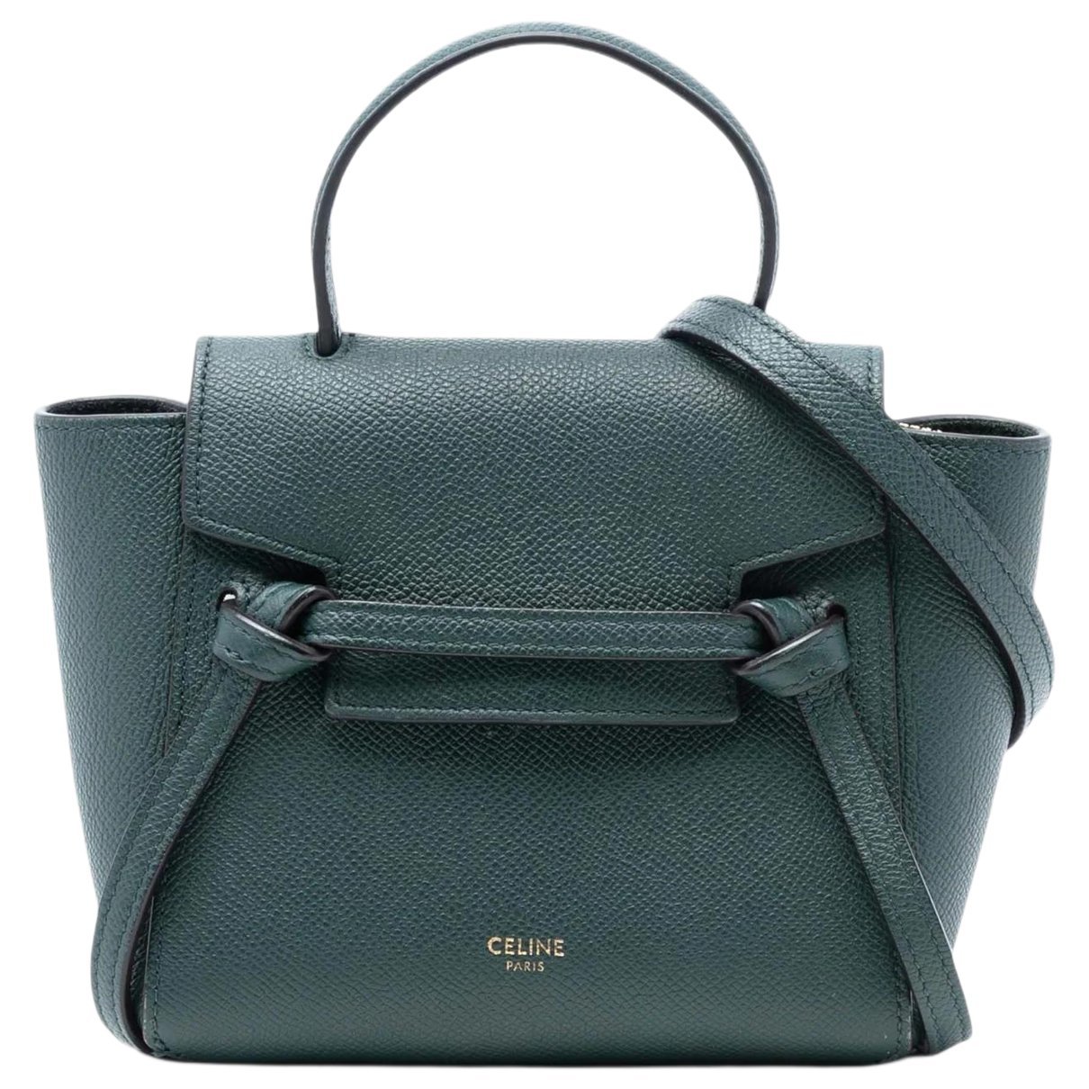 Belt leather mini bag