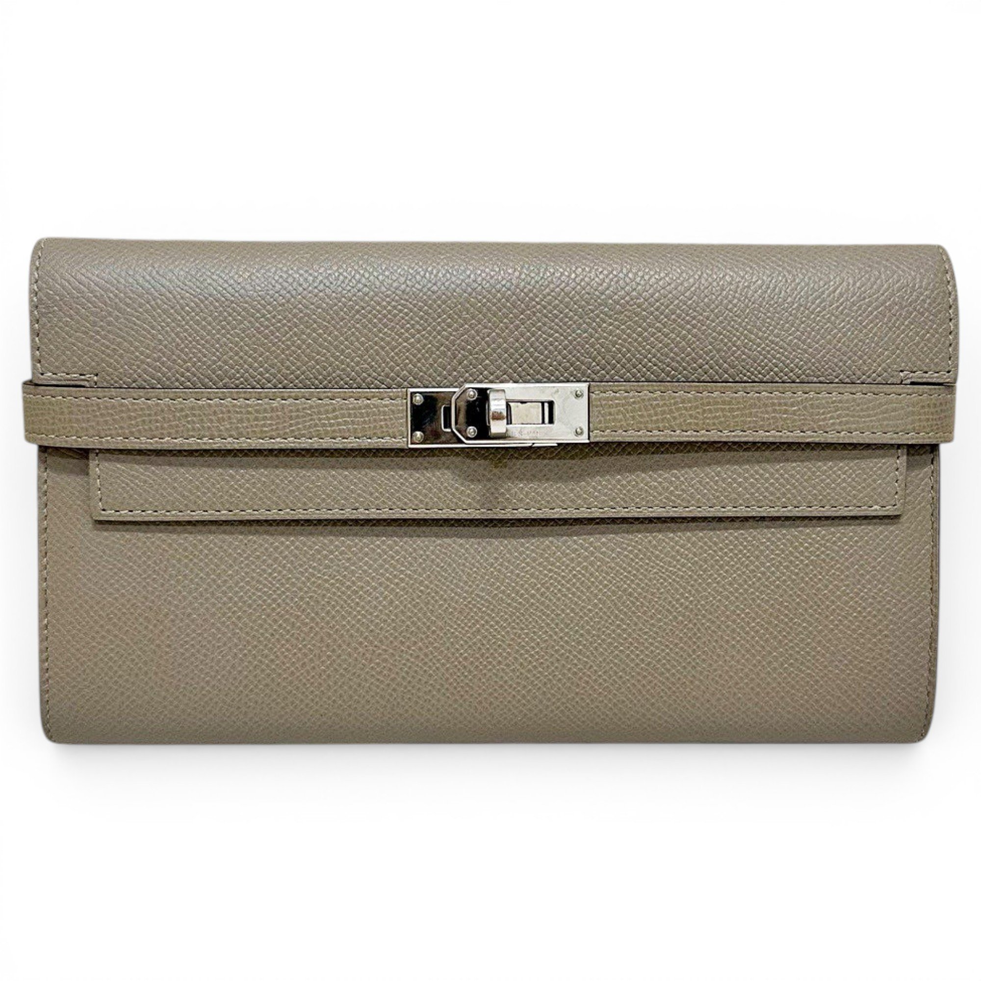 Kelly to go leather clutch bag