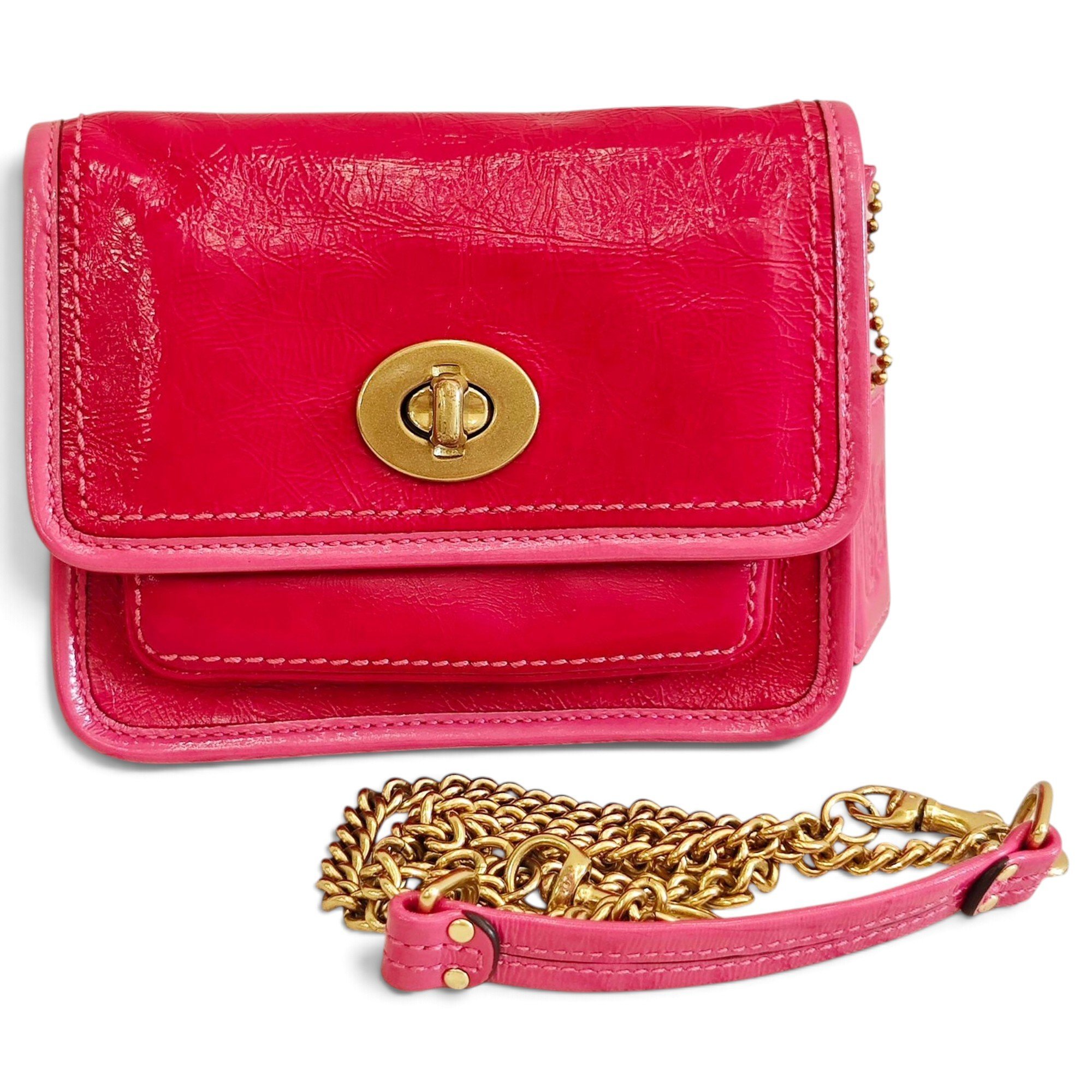 Coach Leather crossbody bag