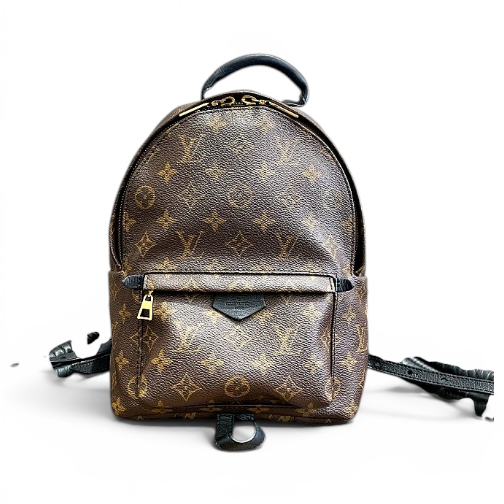 Leather backpack