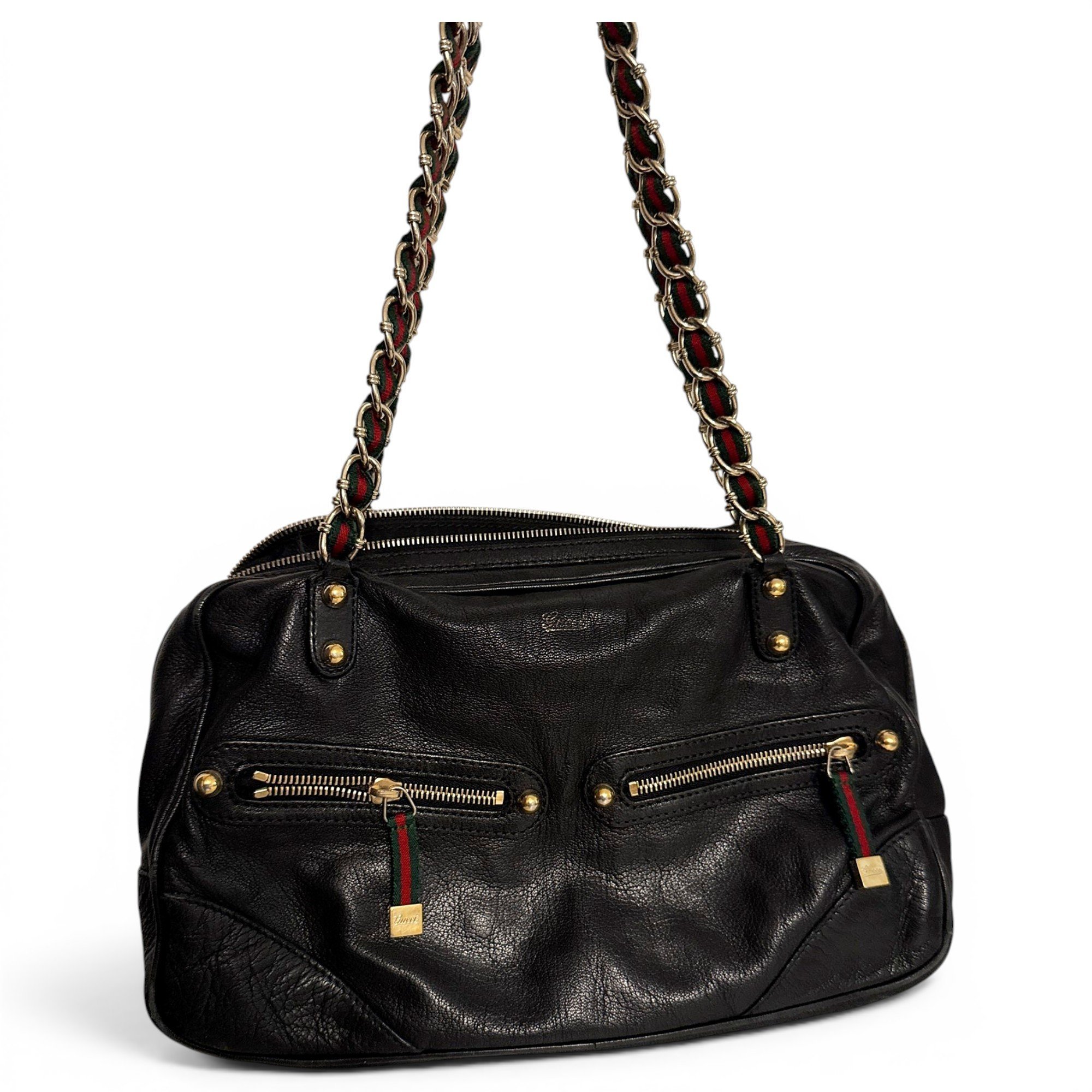 Leather handbag