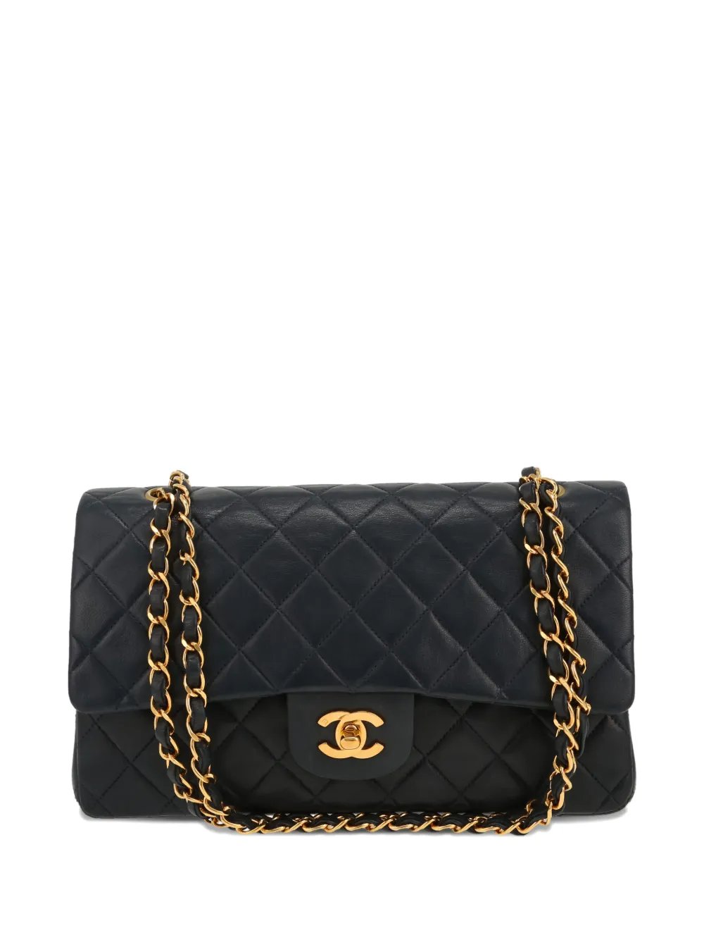 1997 Timeless Classic quilted leather shoulder bag