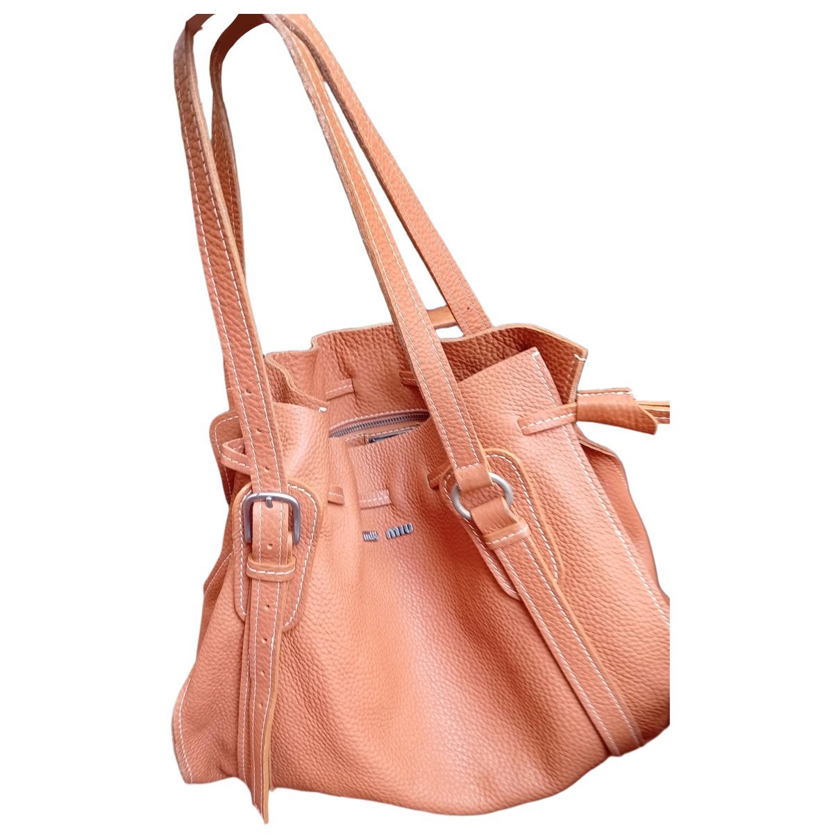Leather handbag