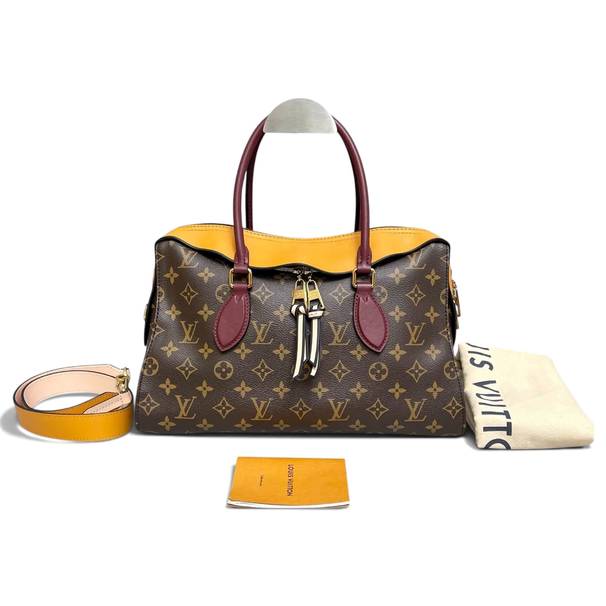 Tuileries leather handbag