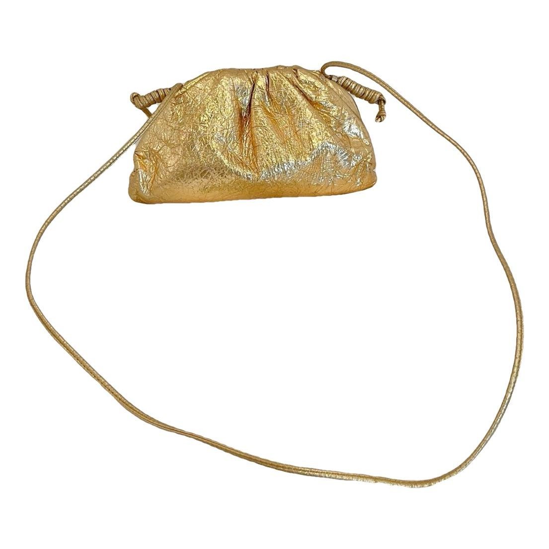 Pouch leather crossbody bag