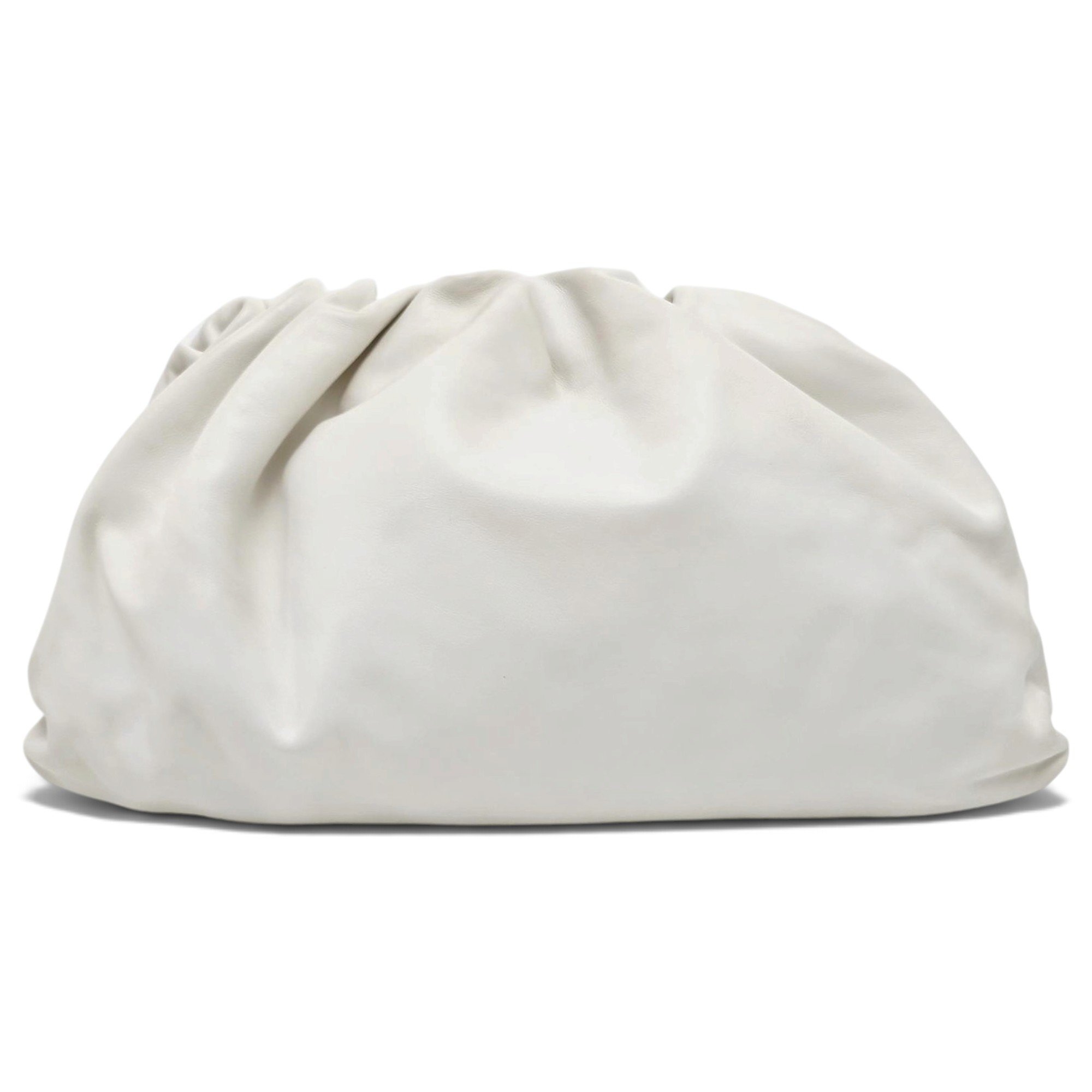 Pouch leather handbag