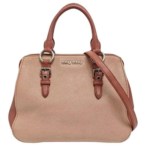 Leather handbag