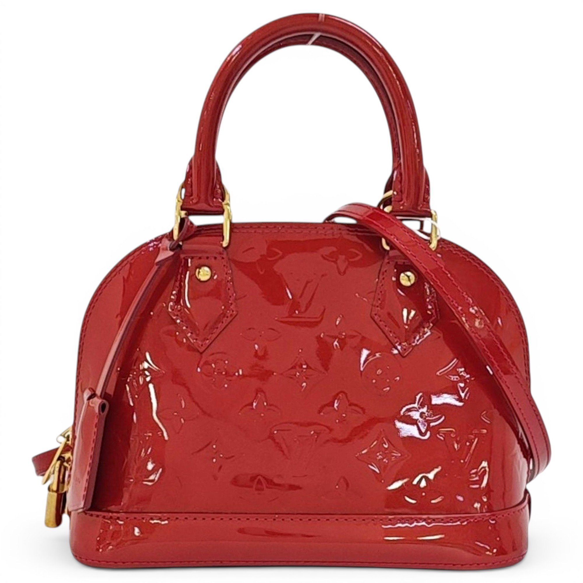 Alma patent leather handbag